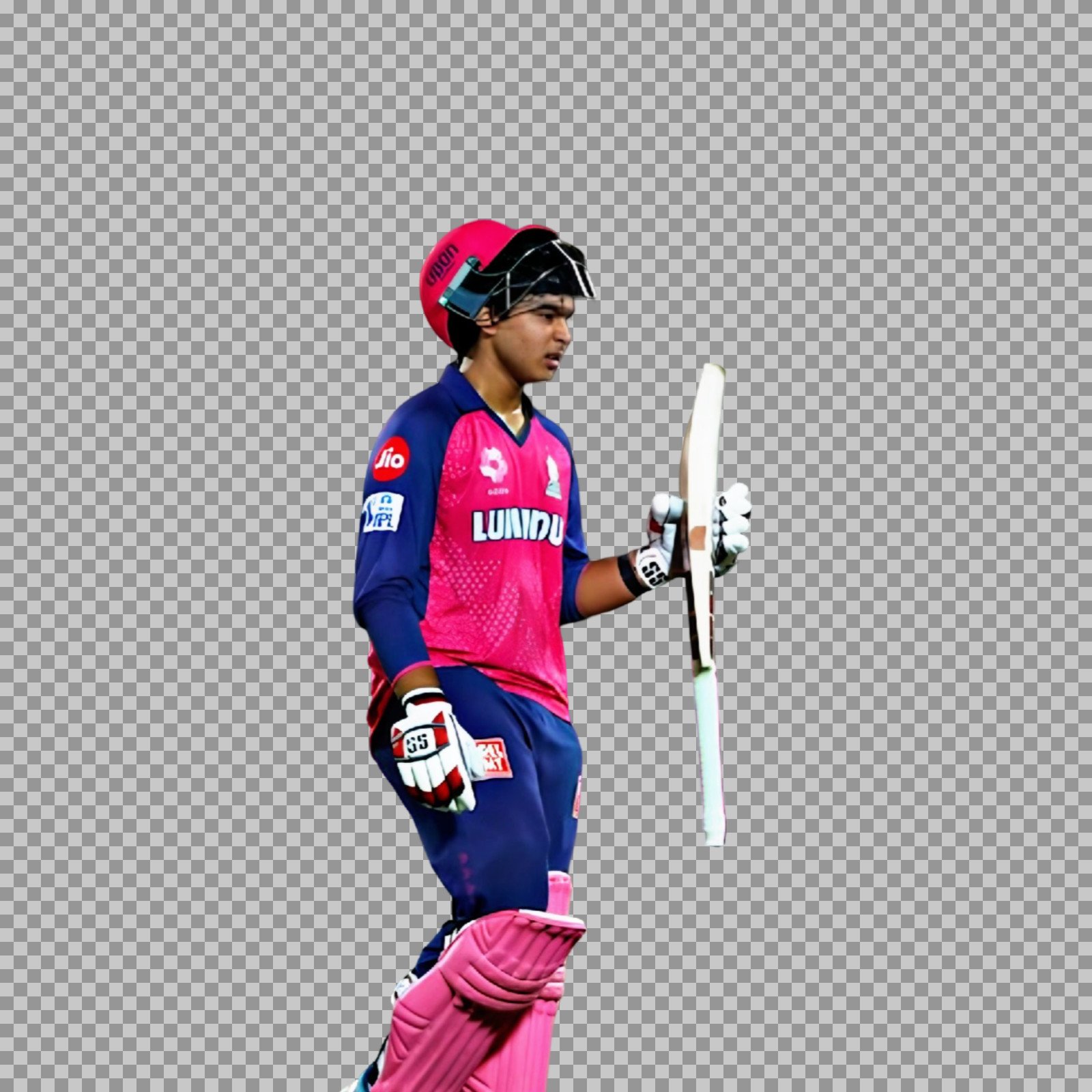 Cricketer Vaibhav Suryavanshi PNG transparent image download