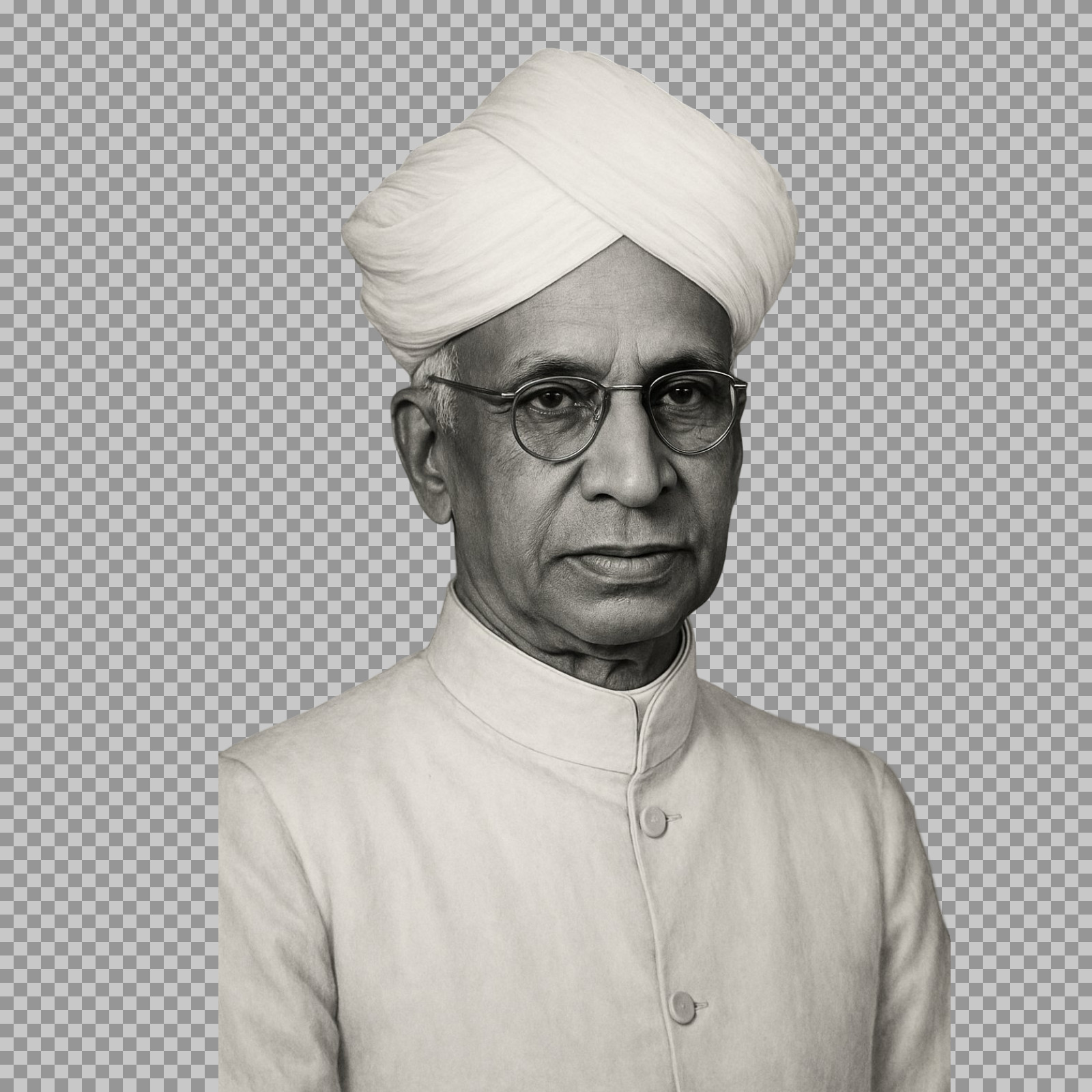 Sarvepalli Radhakrishnan PNG hd image