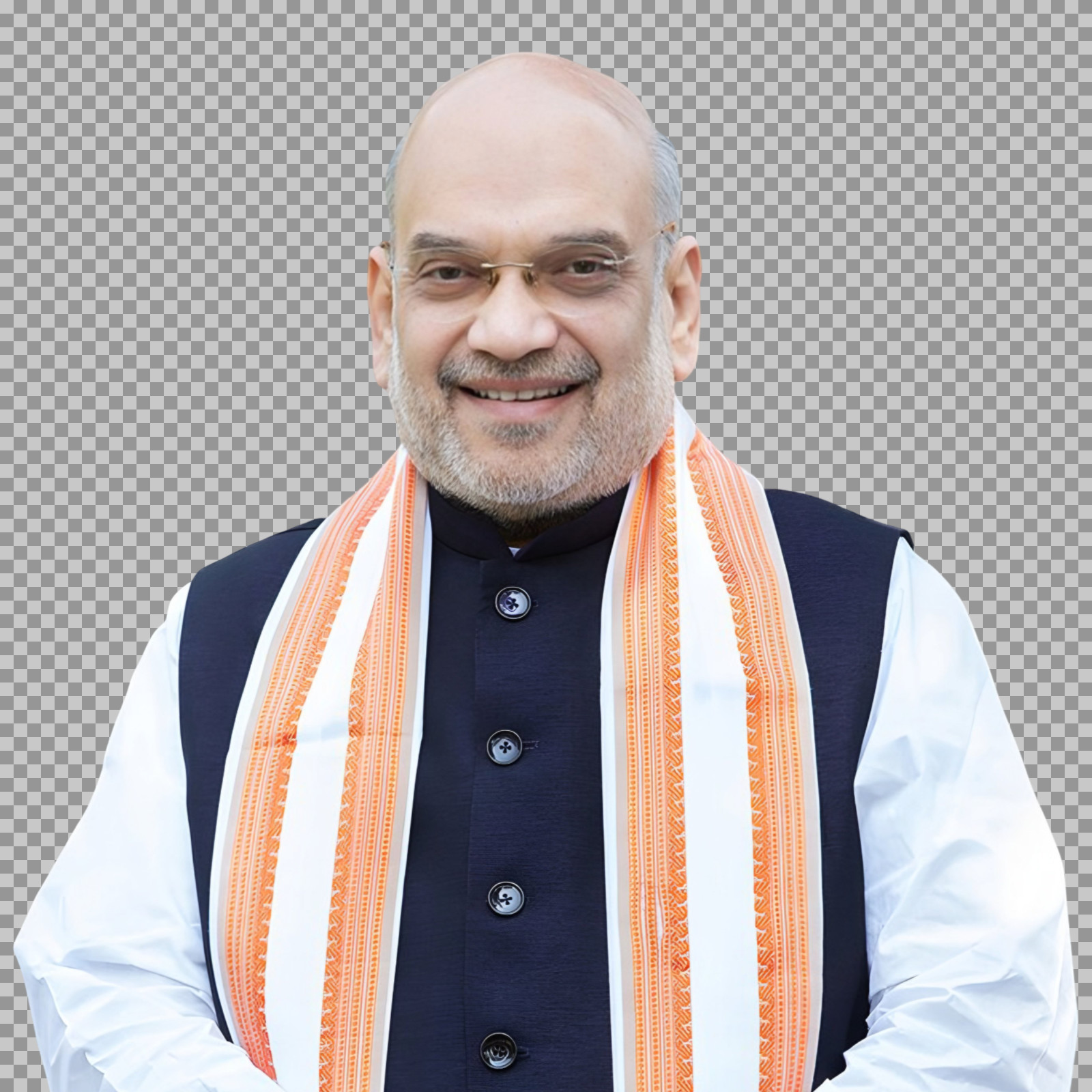 Smiling Amit Shah PNG Portrait | Free Transparent Image Download...