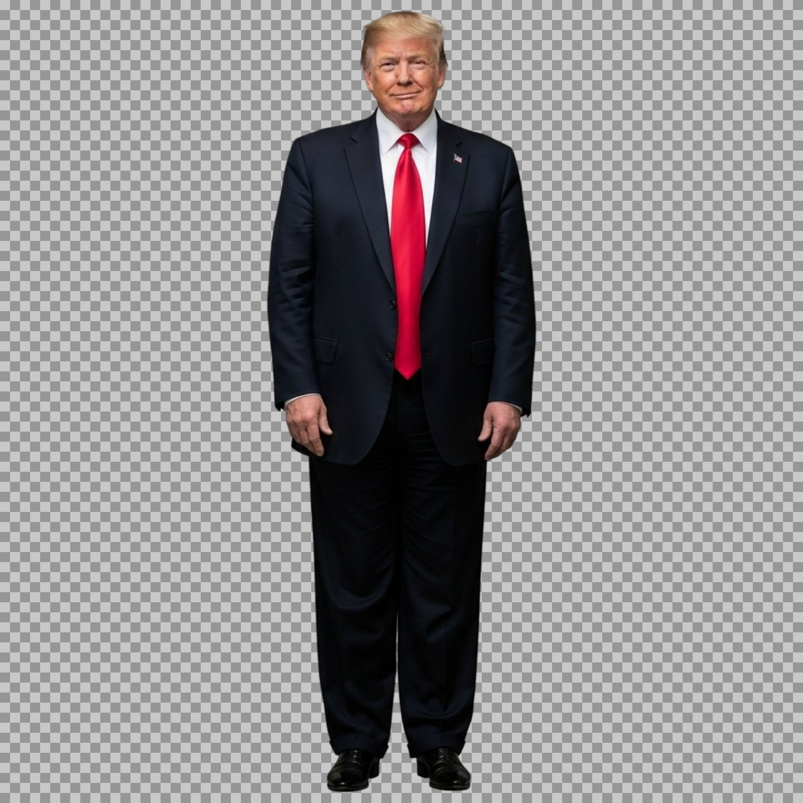 Full Body Donald Trump PNG | Transparent Image