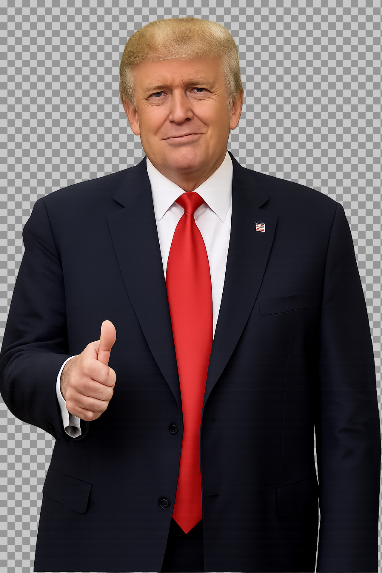 Donald Trump Thumbs Up Image | Portrait Photo