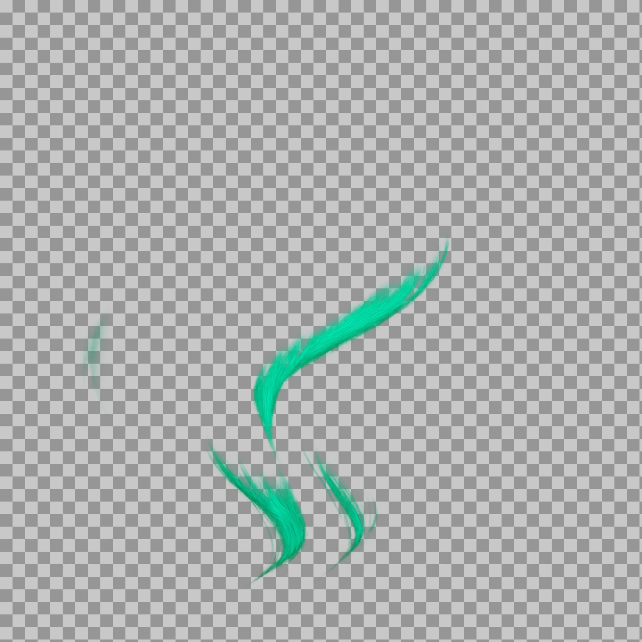 Abstract Green Wisps Background | Serene & Ethereal Art...