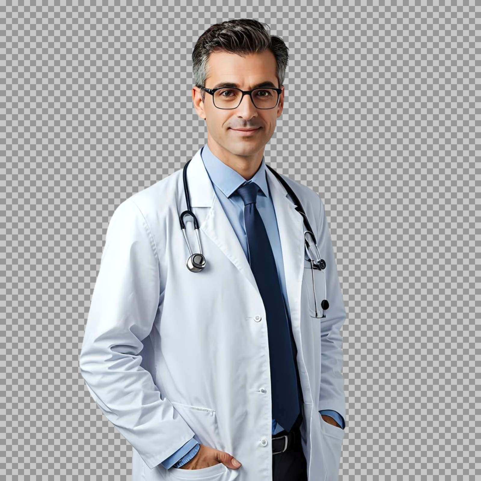 Friendly and Professional Male Doctor png images