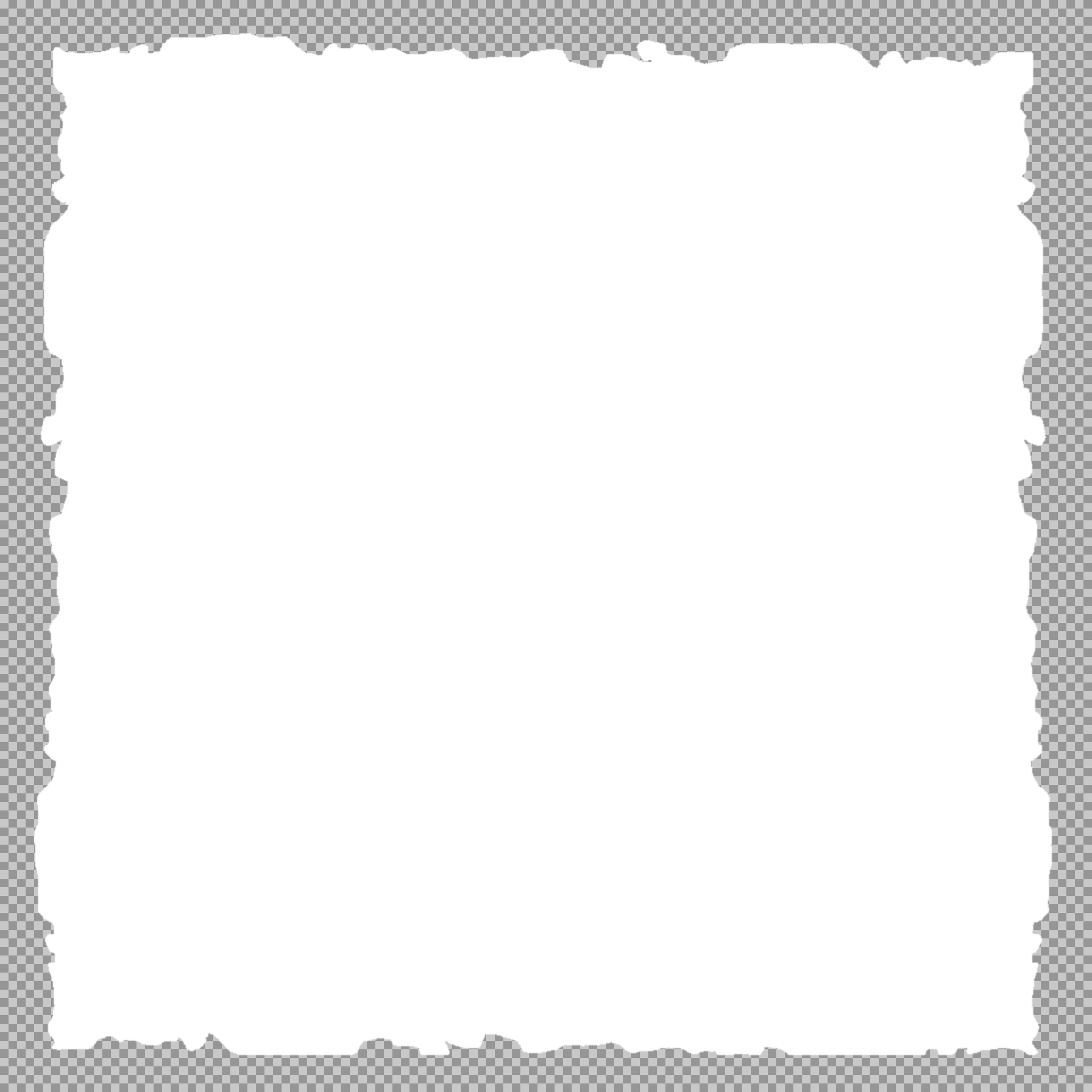 Grunge Frame PNG | Free Rough & Textured Border
