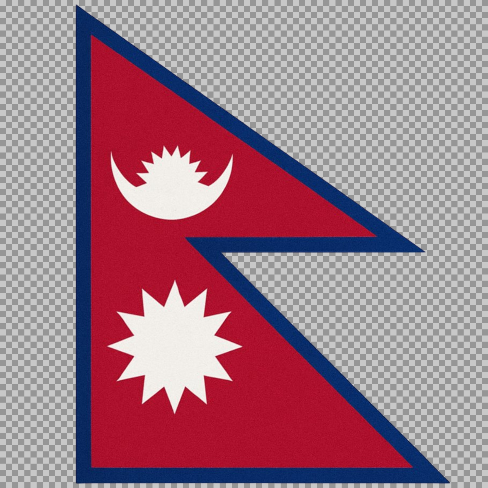 Flag of Nepal PNG | Download High-Resolution Nepalese National Flag...