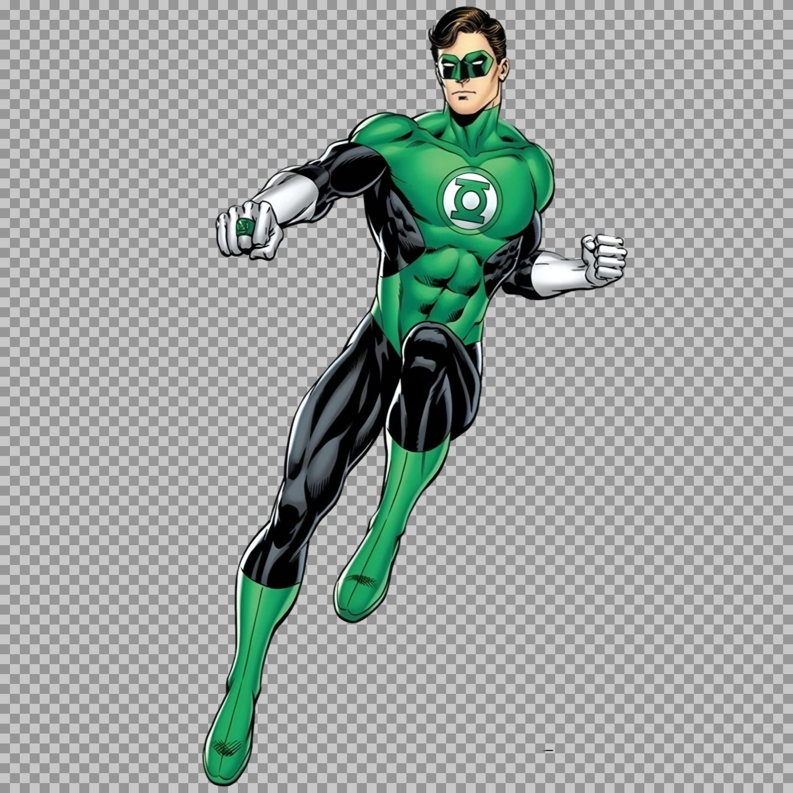Green Lantern PNG | Hal Jordan Flying Transparent Image | DC Comics