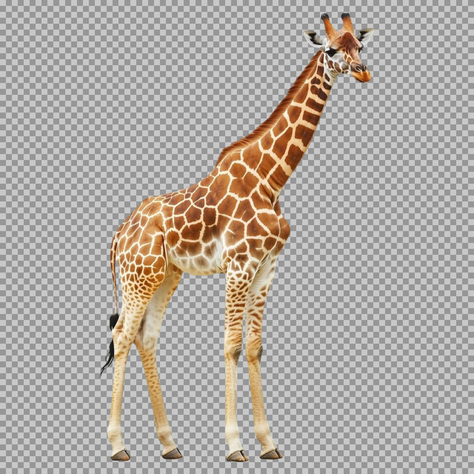 Stunning Giraffe PNG Image | Transparent Background Cutout