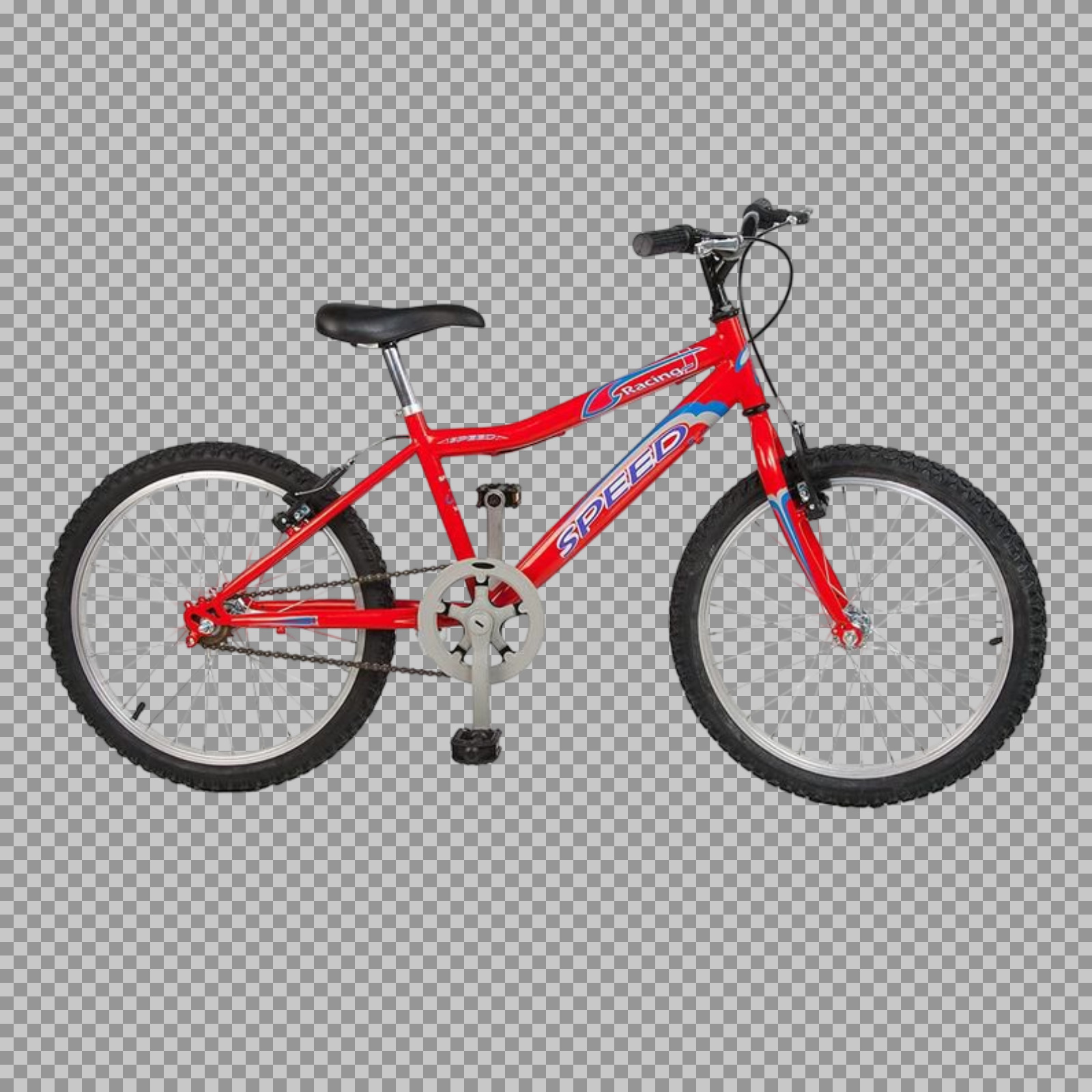 Kids Red Racing Bike | "Speed" 20-Inch Children