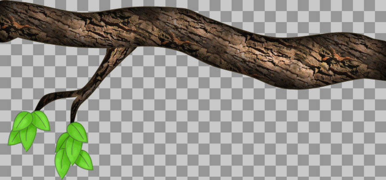 Tree Branch with Leaves PNG | Forest & Nature Clip Art