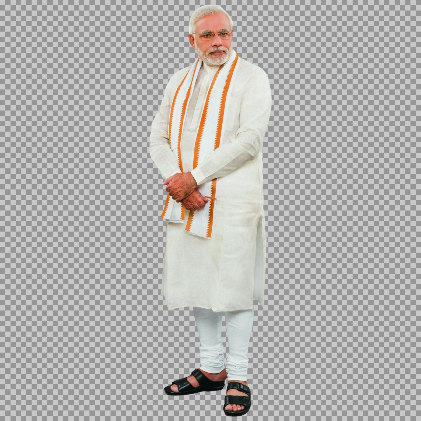 PM Narendra Modi Full Body PNG with Transparent Background