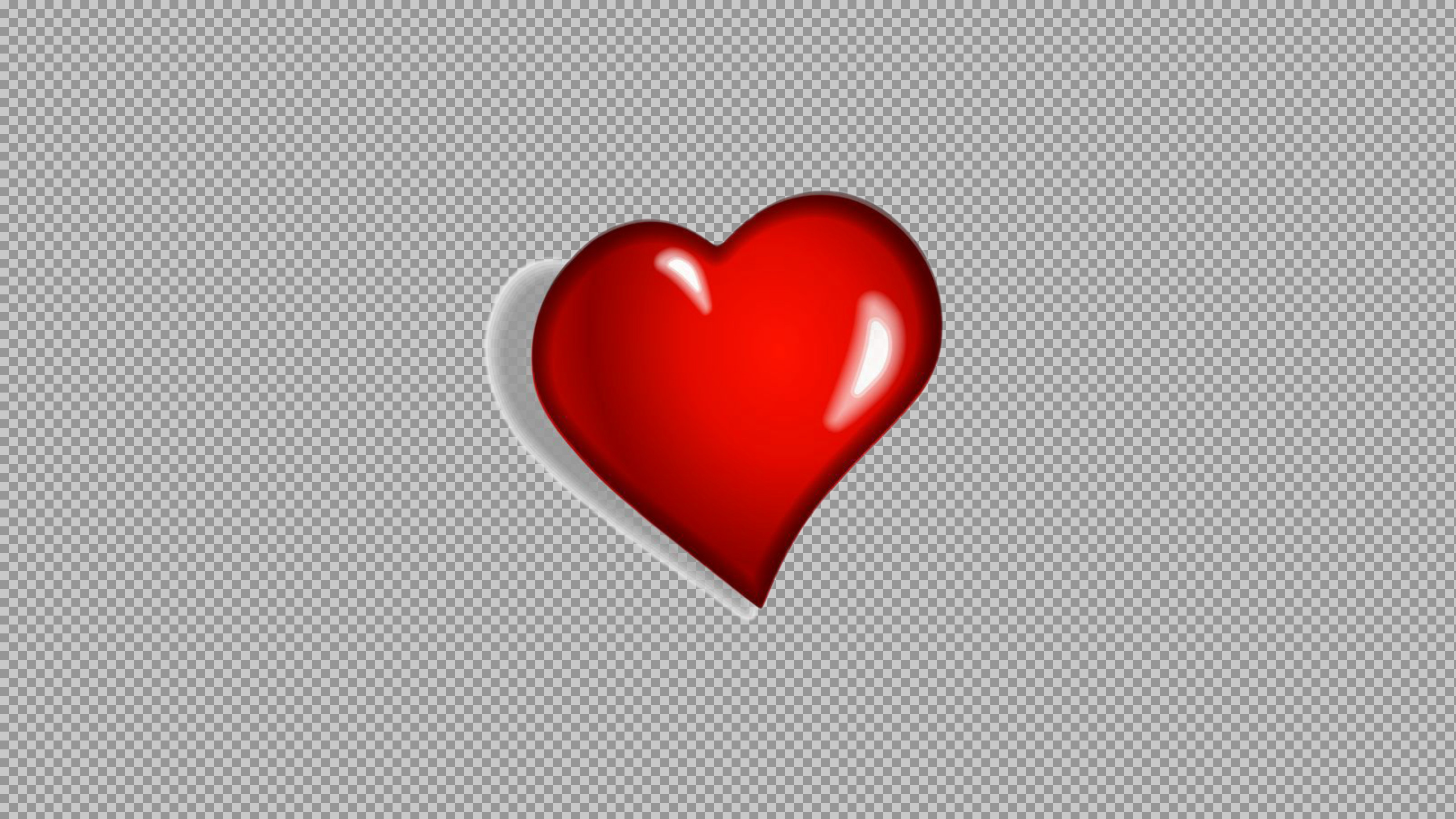 3D Red Heart PNG | Glossy Love Icon & Clipart...