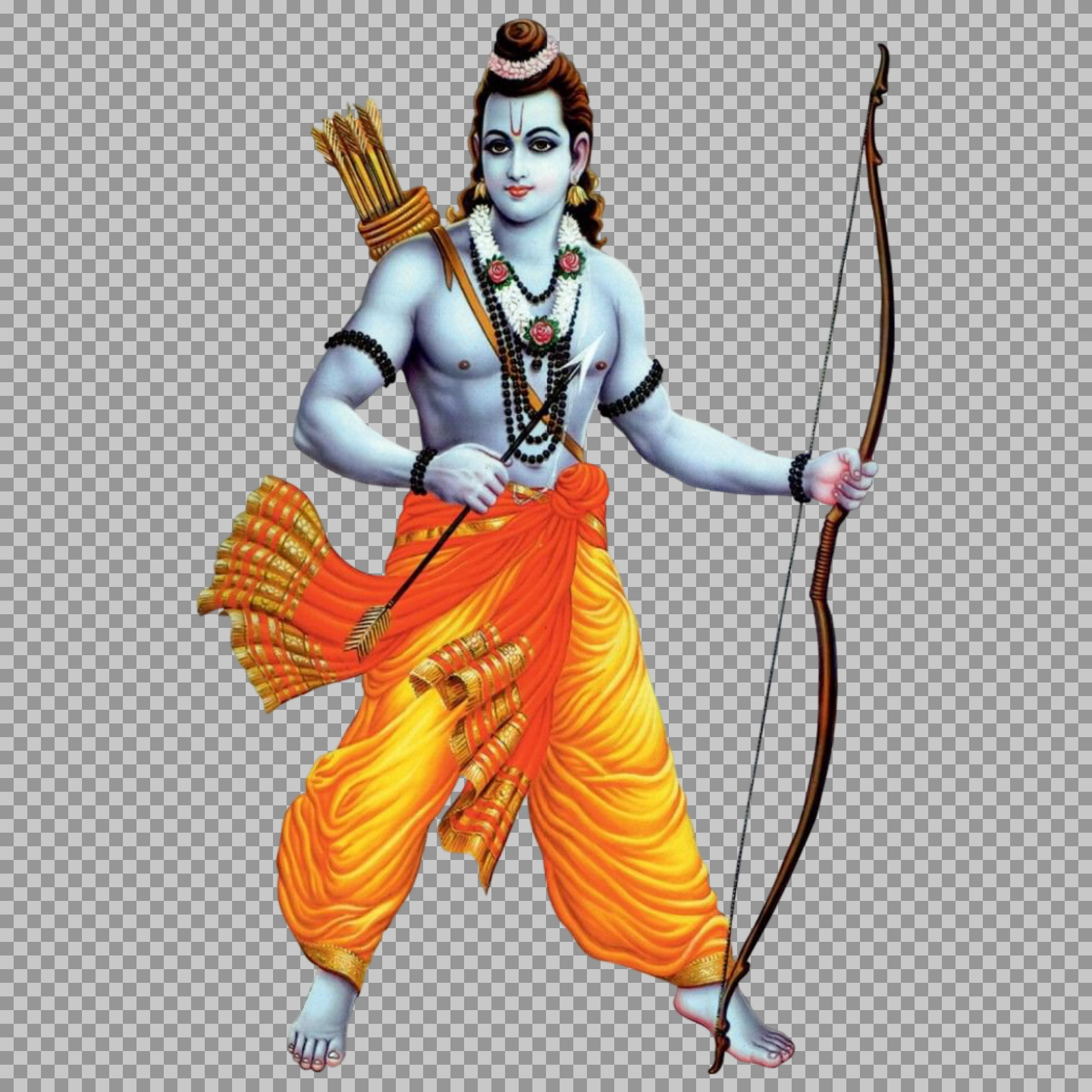 Lord Rama PNG | Free Classic Transparent Shri Ram Image