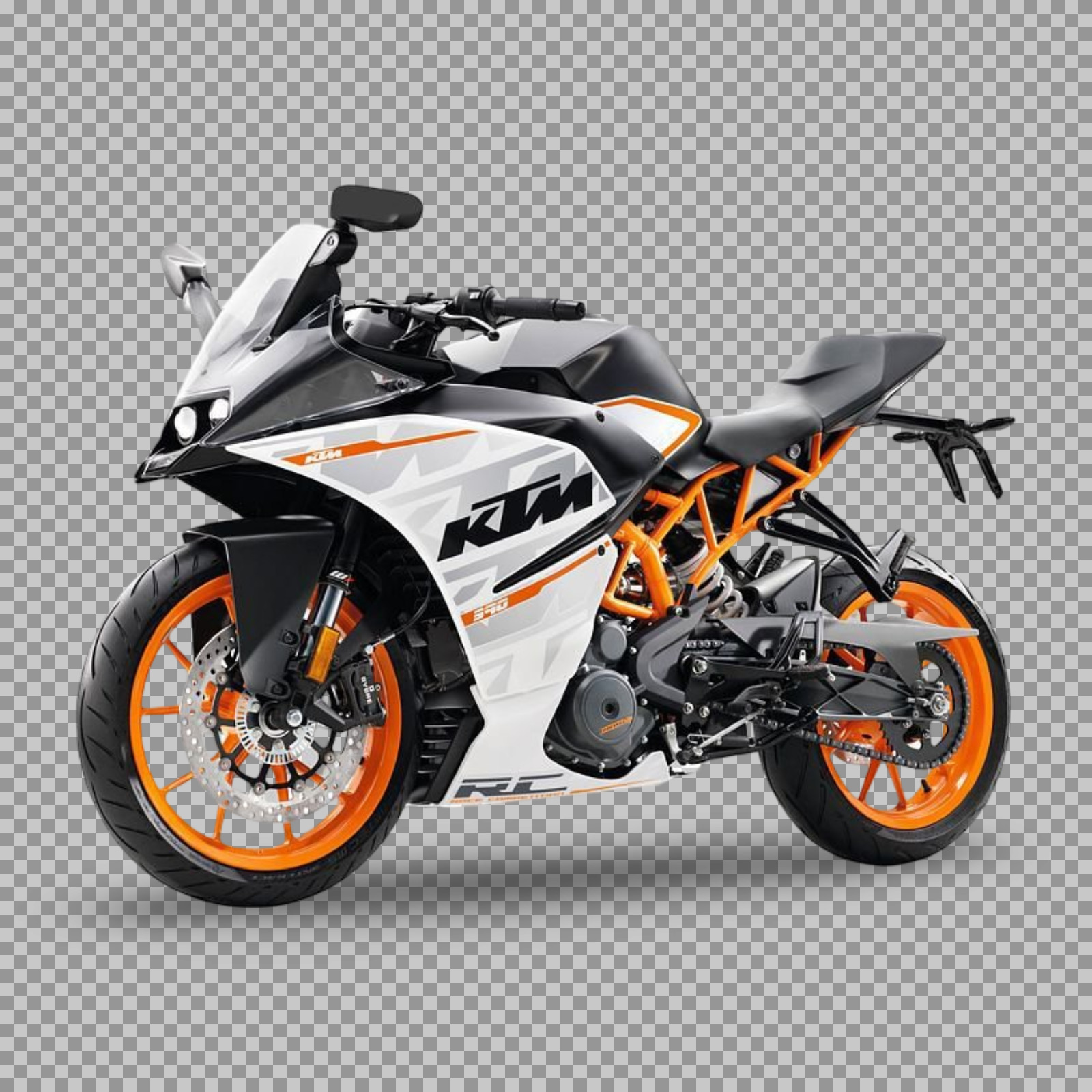 KTM RC 390 Motorcycle PNG | Isolated & Transparent...
