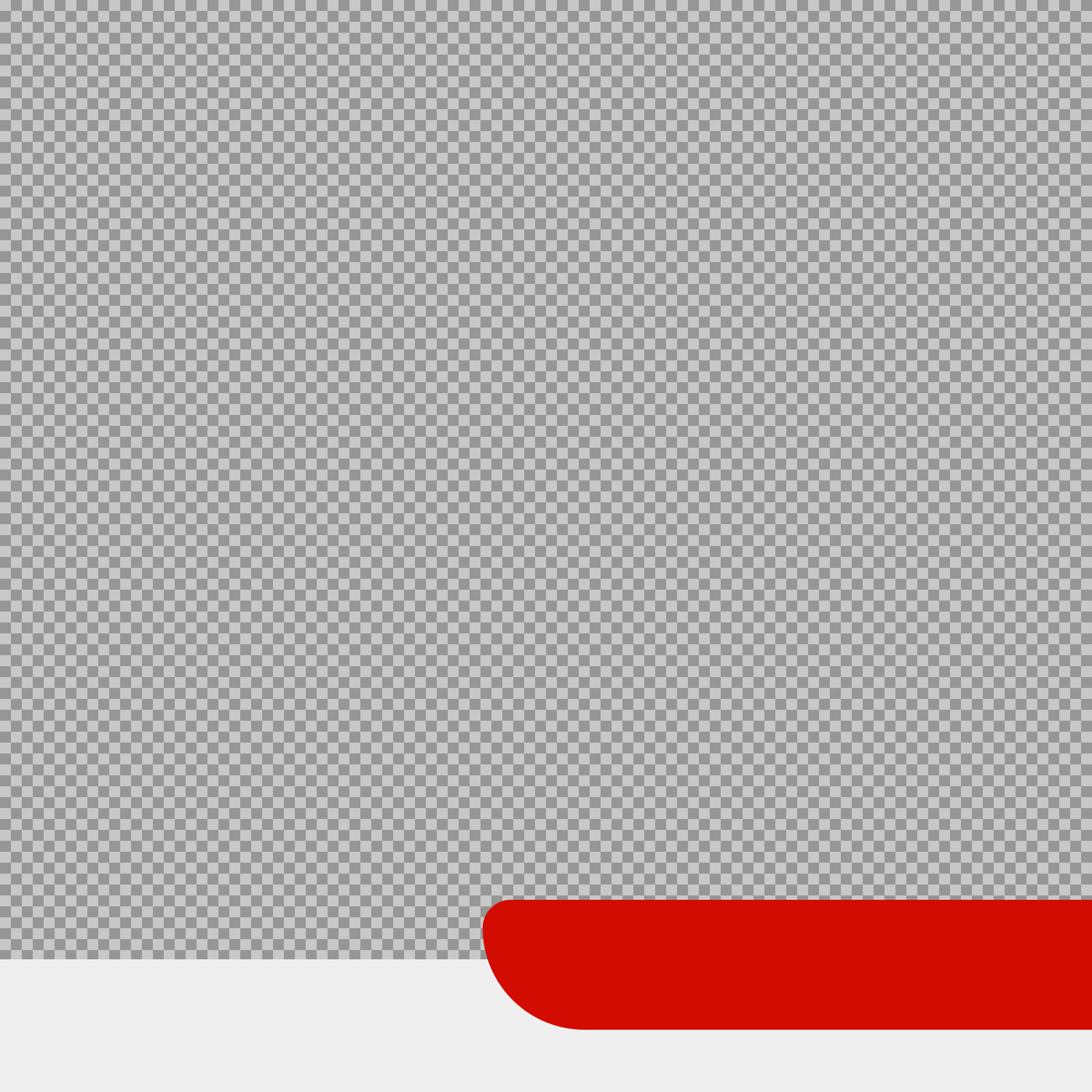 Red and Grey Lower Third PNG | Modern Corporate Banner