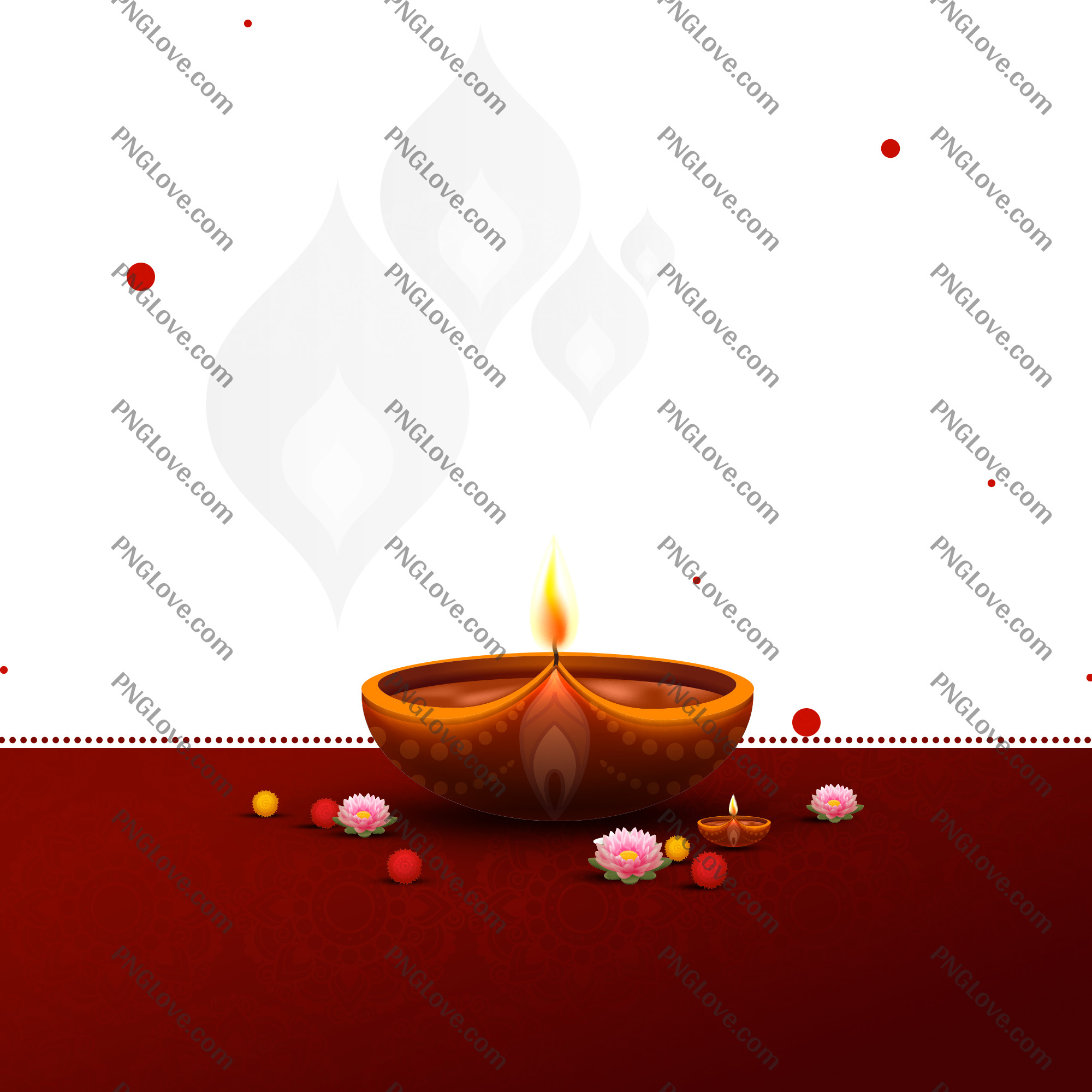 Elegant Diwali Background | Free Festive Diya Wallpaper