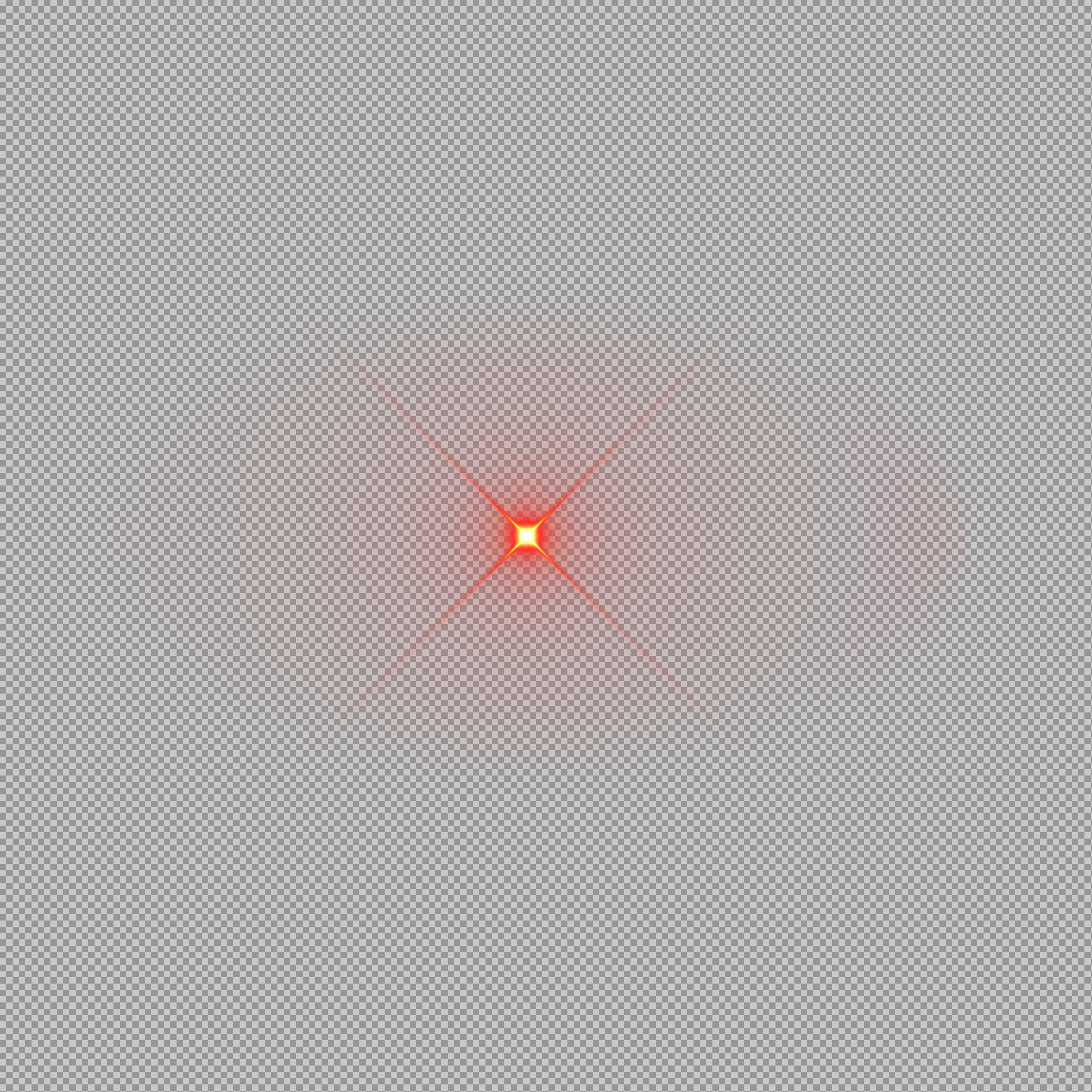 Red Glowing Target Lens Flare PNG | Abstract Graphic