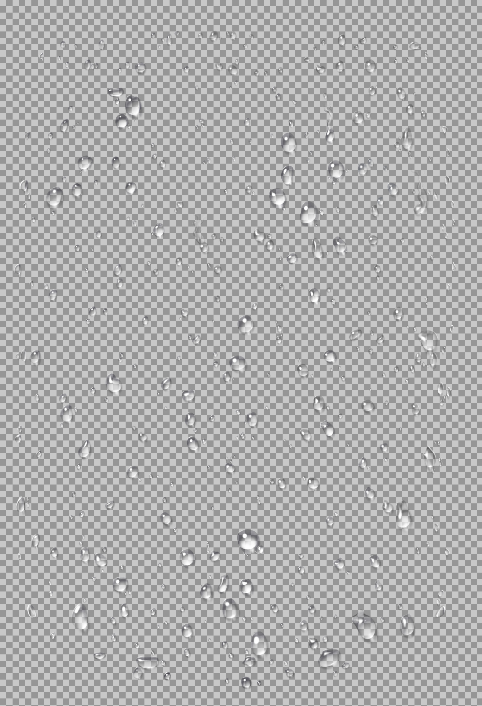 Water Drops PNG | Free Realistic Rain & Condensation Overlay...