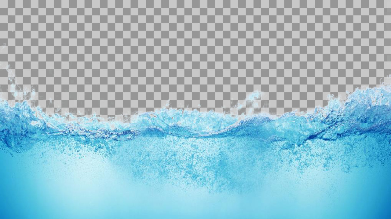 Refreshing Water Splash Background | Blue Aqua Wave Image