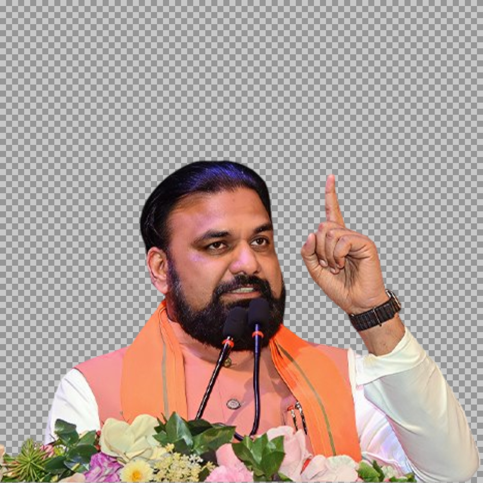 Samrat Choudhary Speech PNG | Bihar BJP Leader at Podium