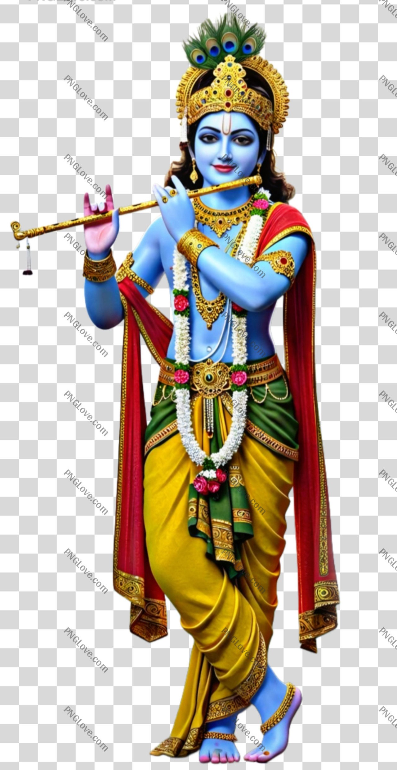 Lord Krishna PNG transparent image download...