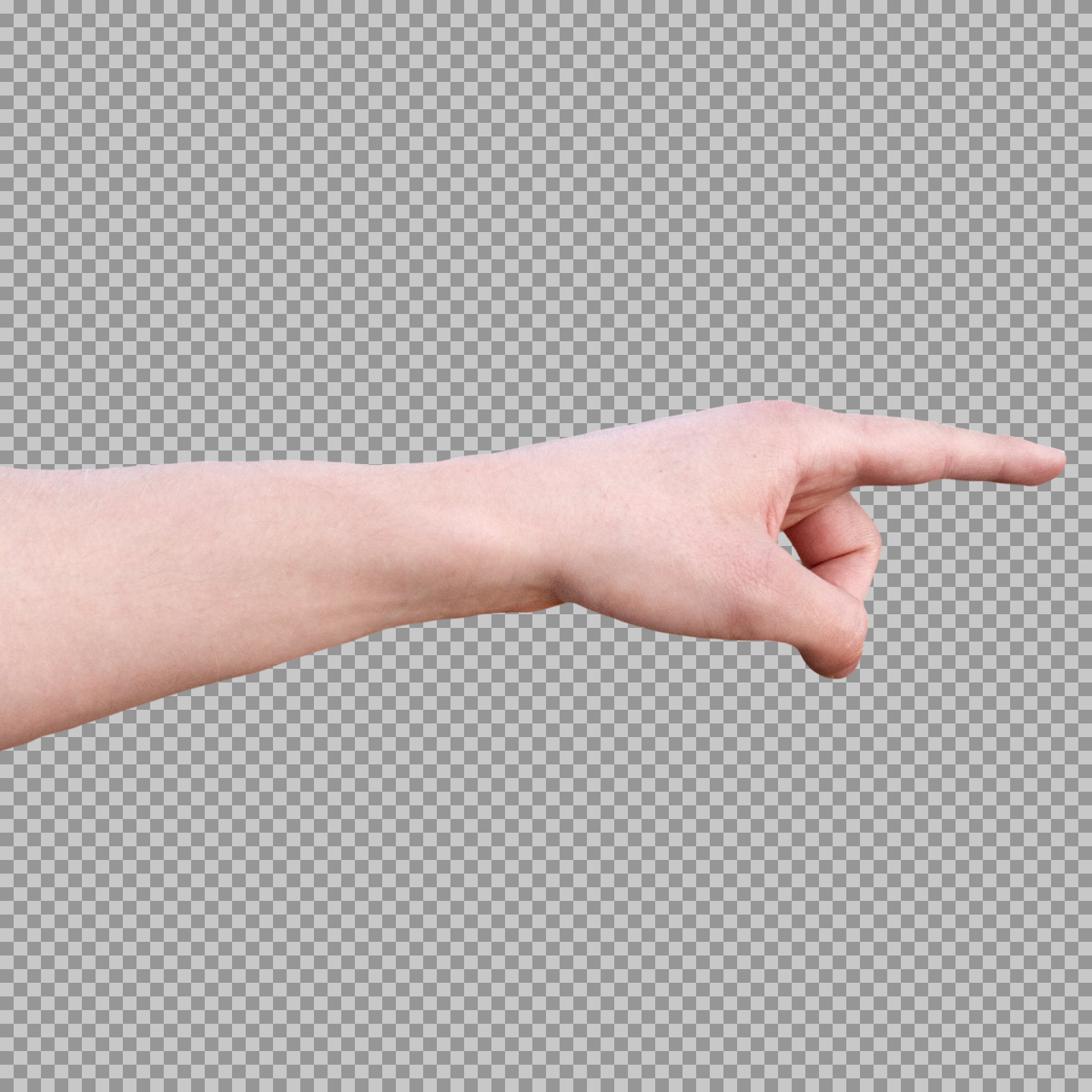 Pointing Arm and Hand PNG | Free Transparent Download
