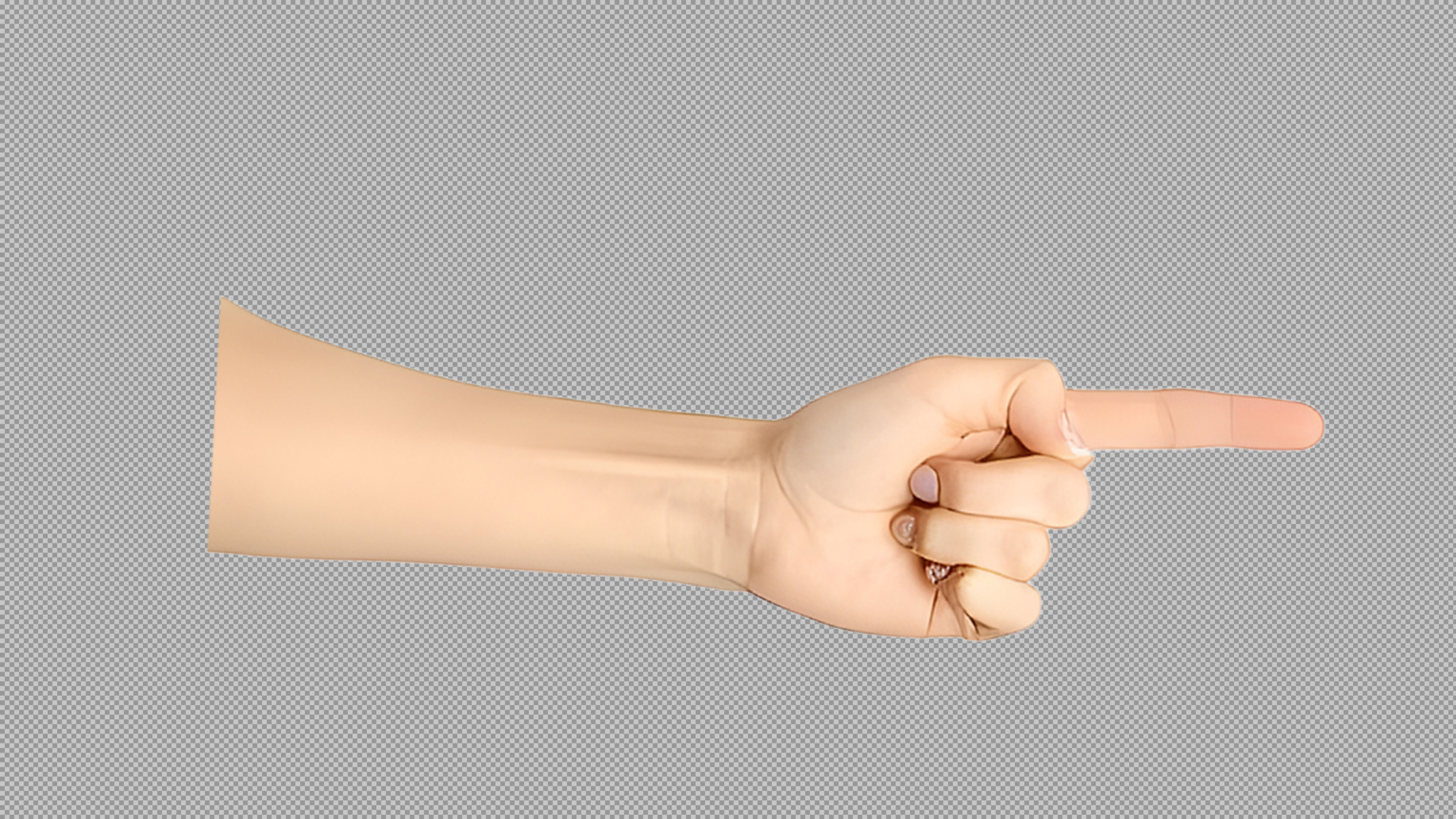 Hand Pointing Right PNG | Transparent Directional Icon