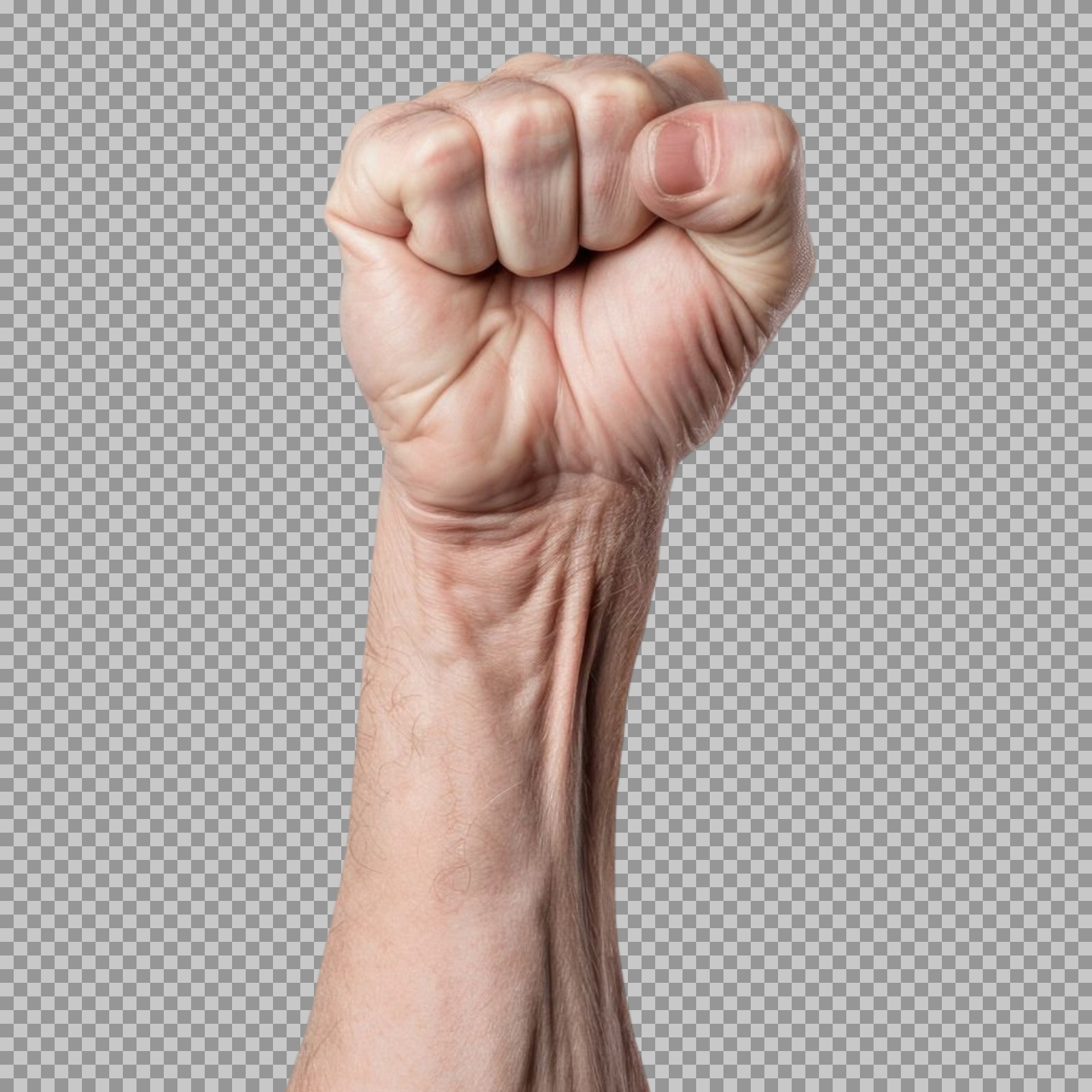 Raised Fist PNG | Transparent Protest & Power Symbol