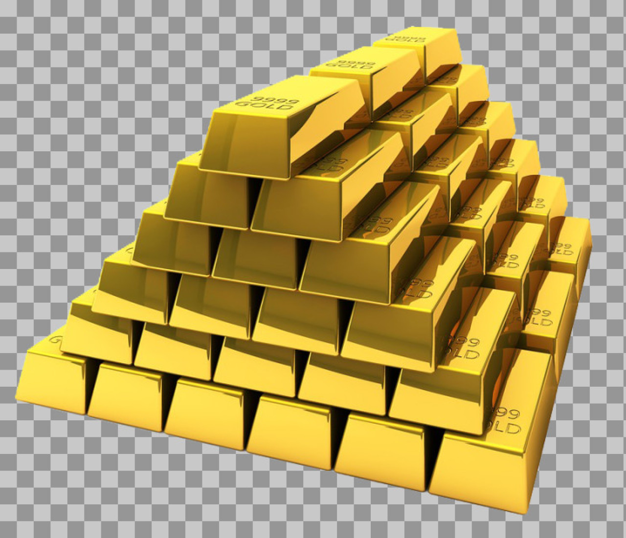 Gold Bars Stack PNG | Free Finance & Wealth Clipart...
