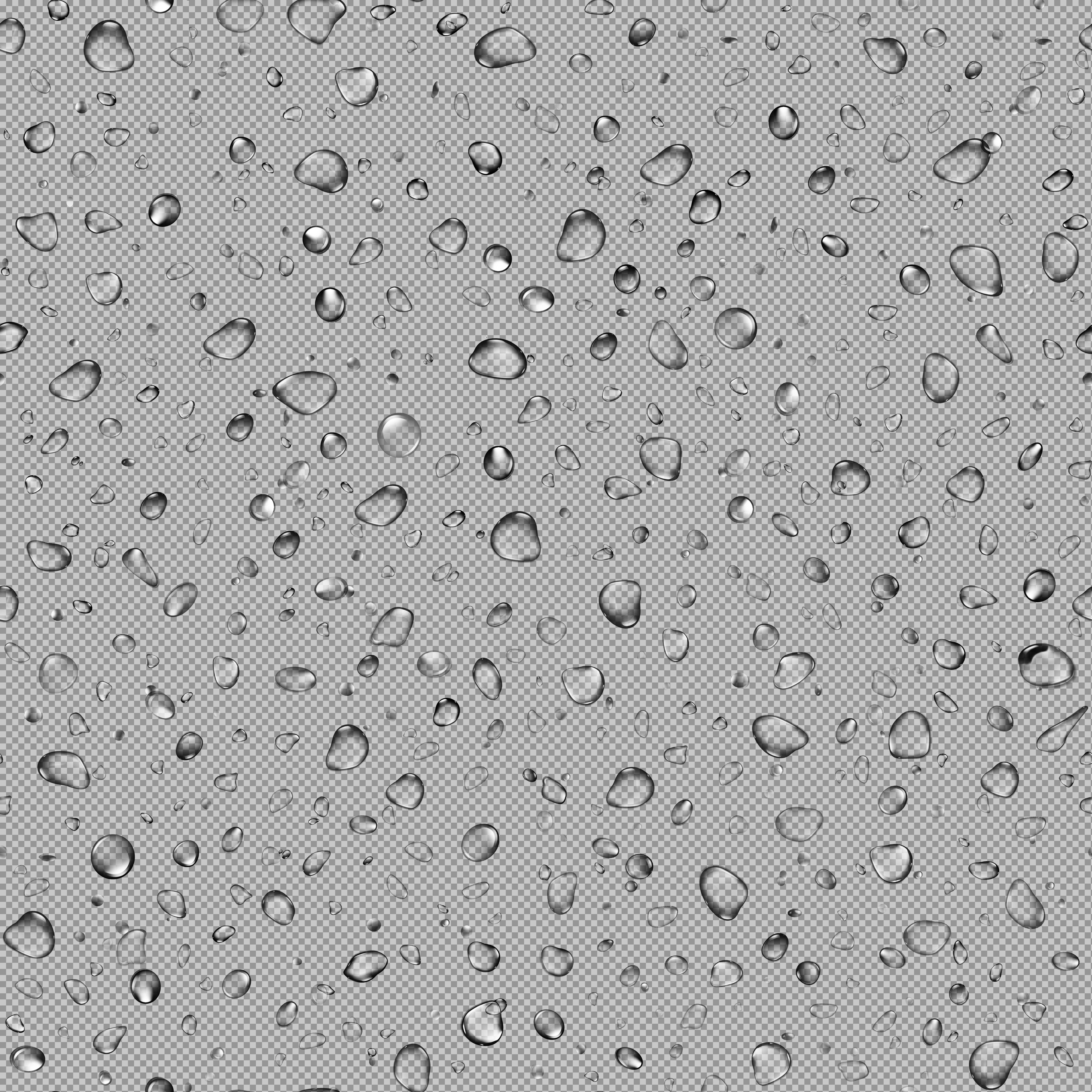 Realistic Water Drops PNG | Transparent Rain Overlay Texture...
