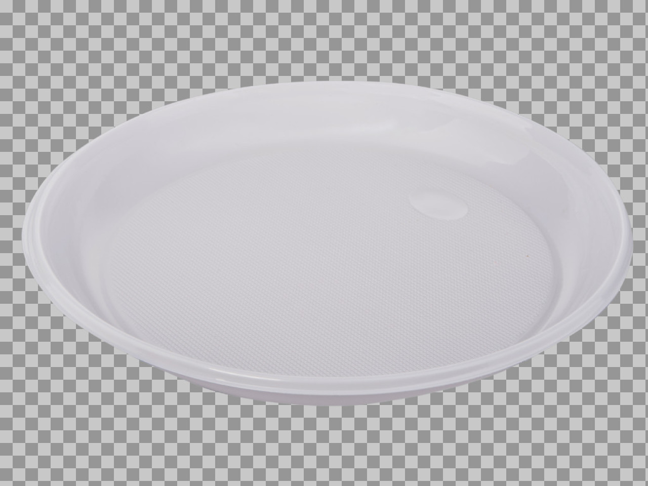 Round White Plastic Plate | Disposable Party & Catering Supplies...