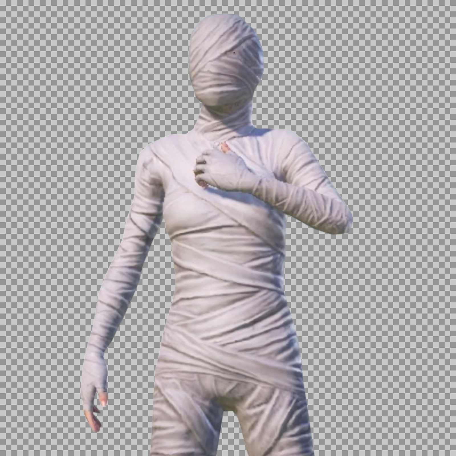 Mummy Character PNG | Transparent Background