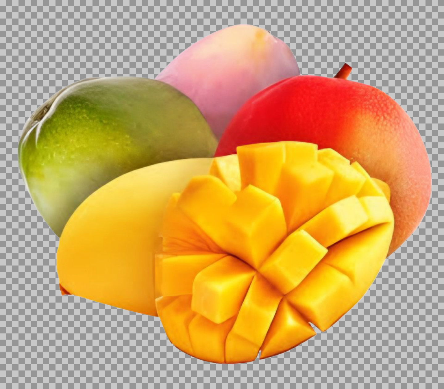 Mango fruits PNG transparent image...