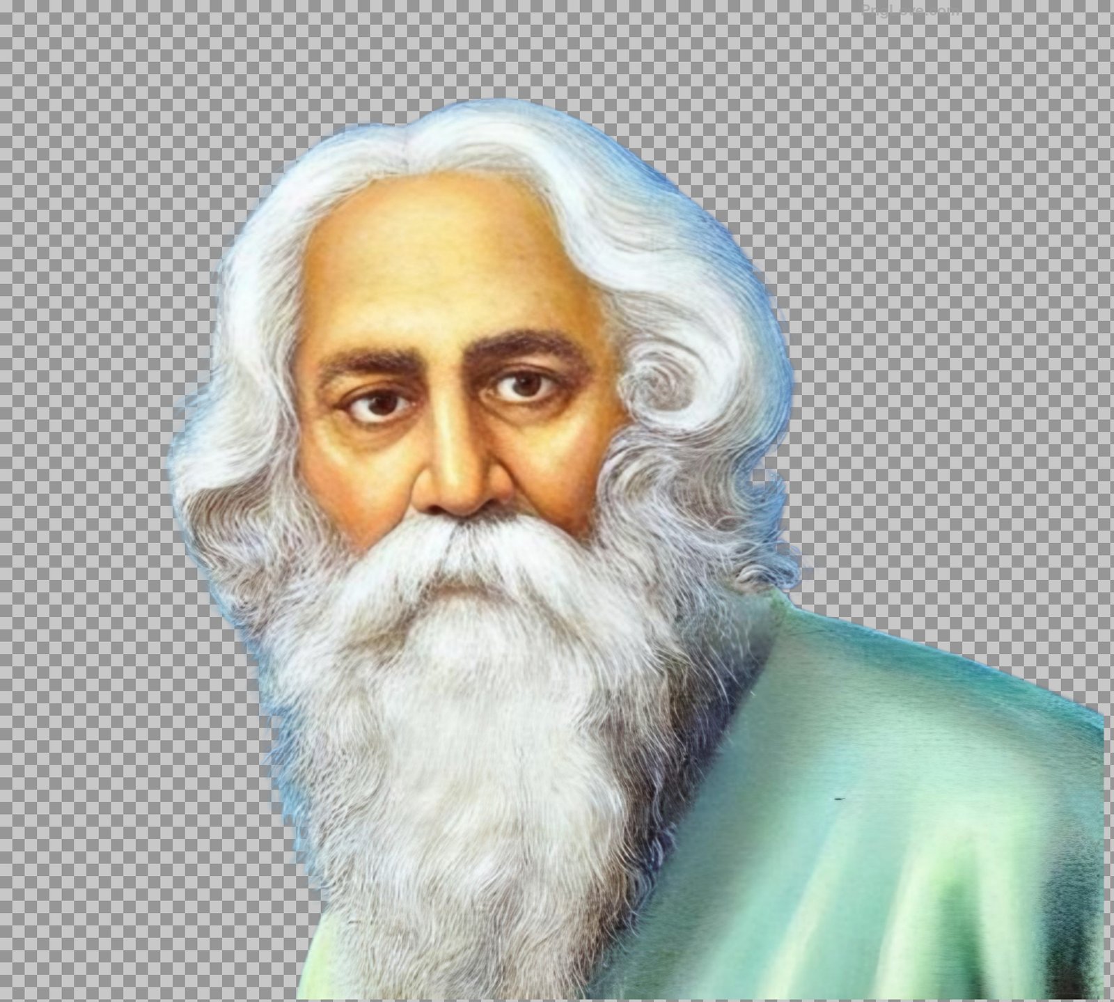Rabindranath Tagore png transparent image download