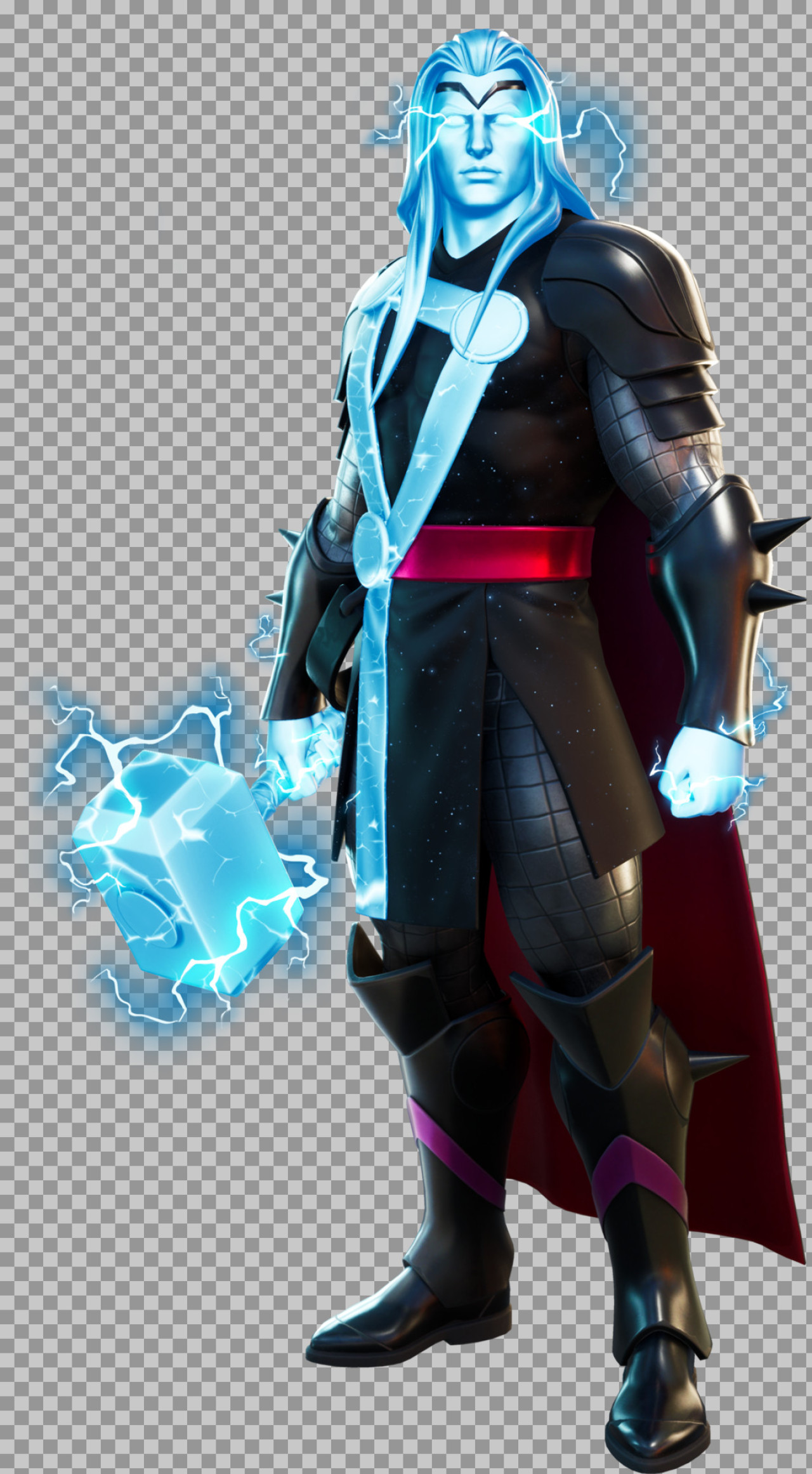 Fortnite Herald of Galactus Thor Skin PNG | Transparent Download