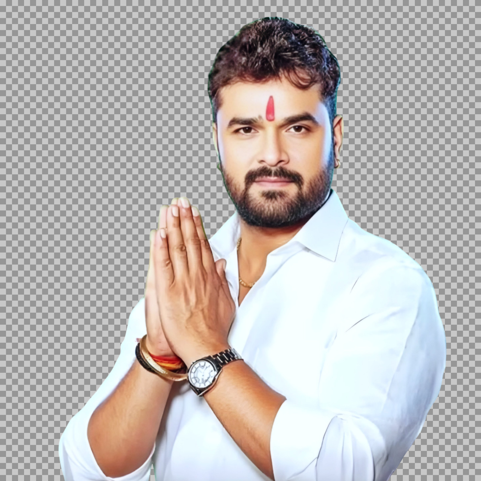 Khesari Lal Yadav Namaste PNG | Free Transparent Image Download...