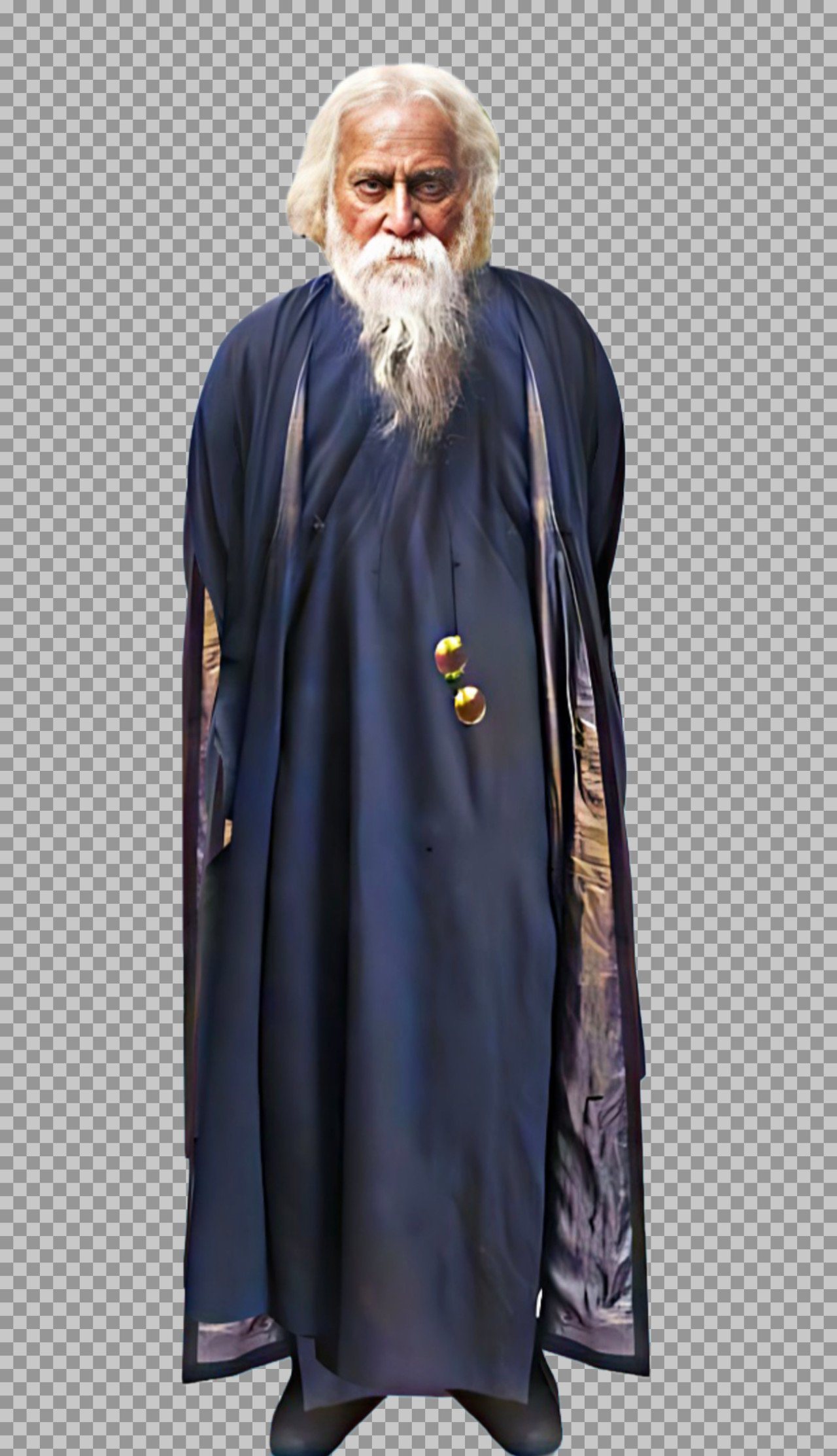 Rabindranath Tagore standing PNG images free  download
