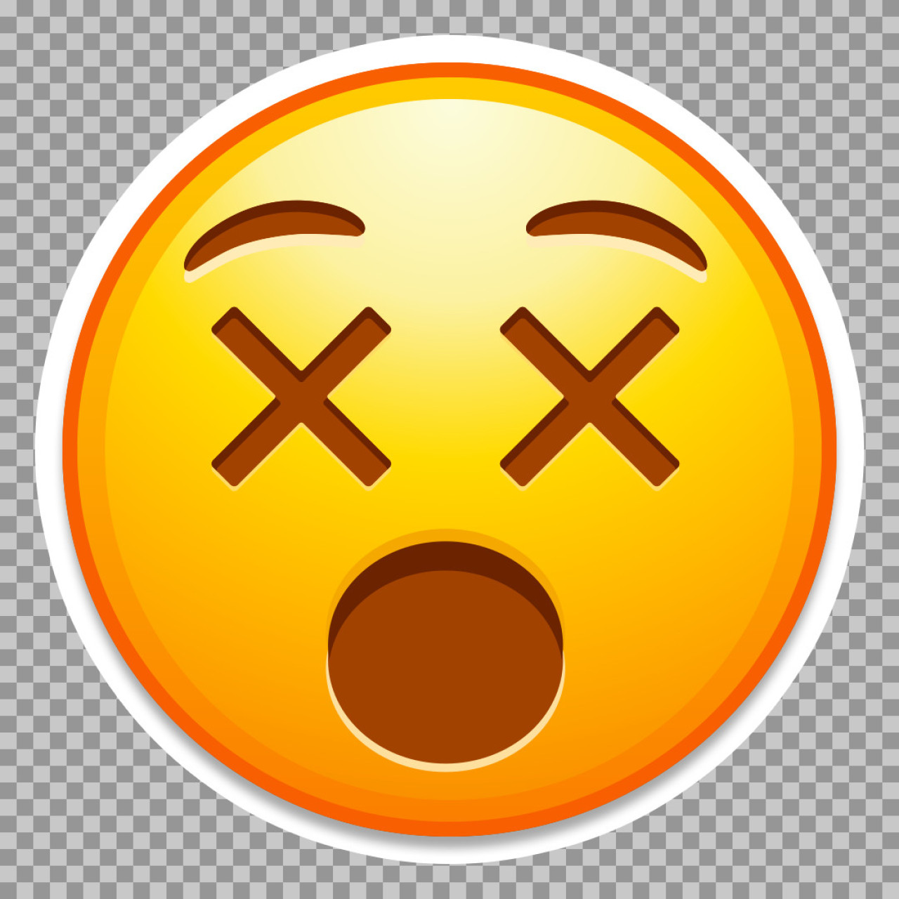 Dizzy Face Emoji PNG | Free Download (😵)...