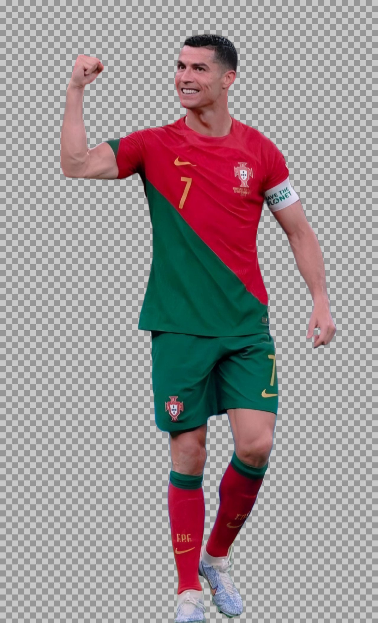 Cristiano Ronaldo PNG Portugal Football Render PNG image download