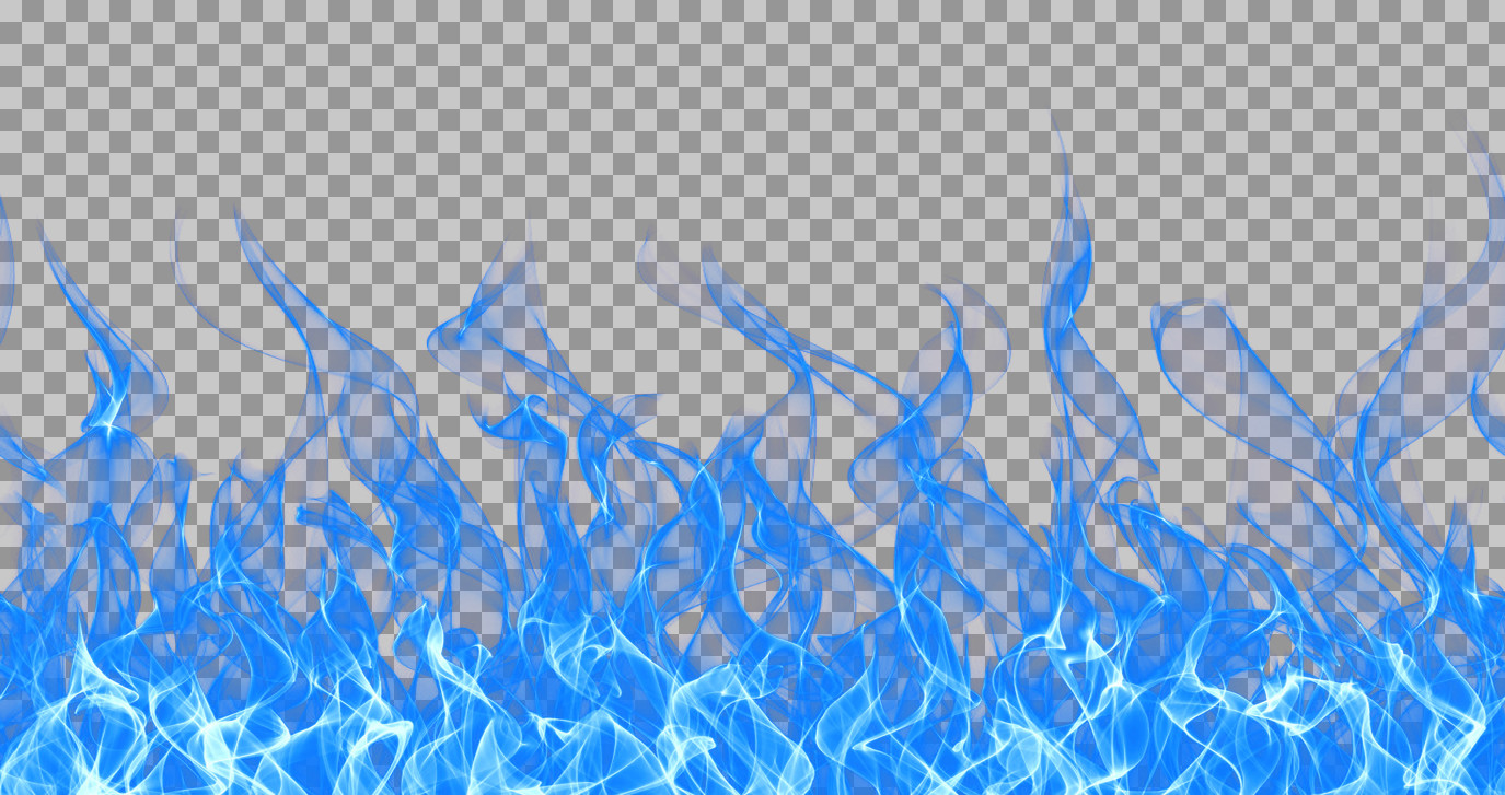 Blue Fire PNG | Free Magical Flames Graphic & Overlay