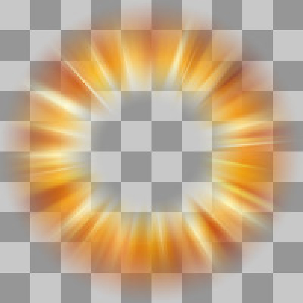 Solar Eclipse Corona PNG | Radiant Light Burst Graphic