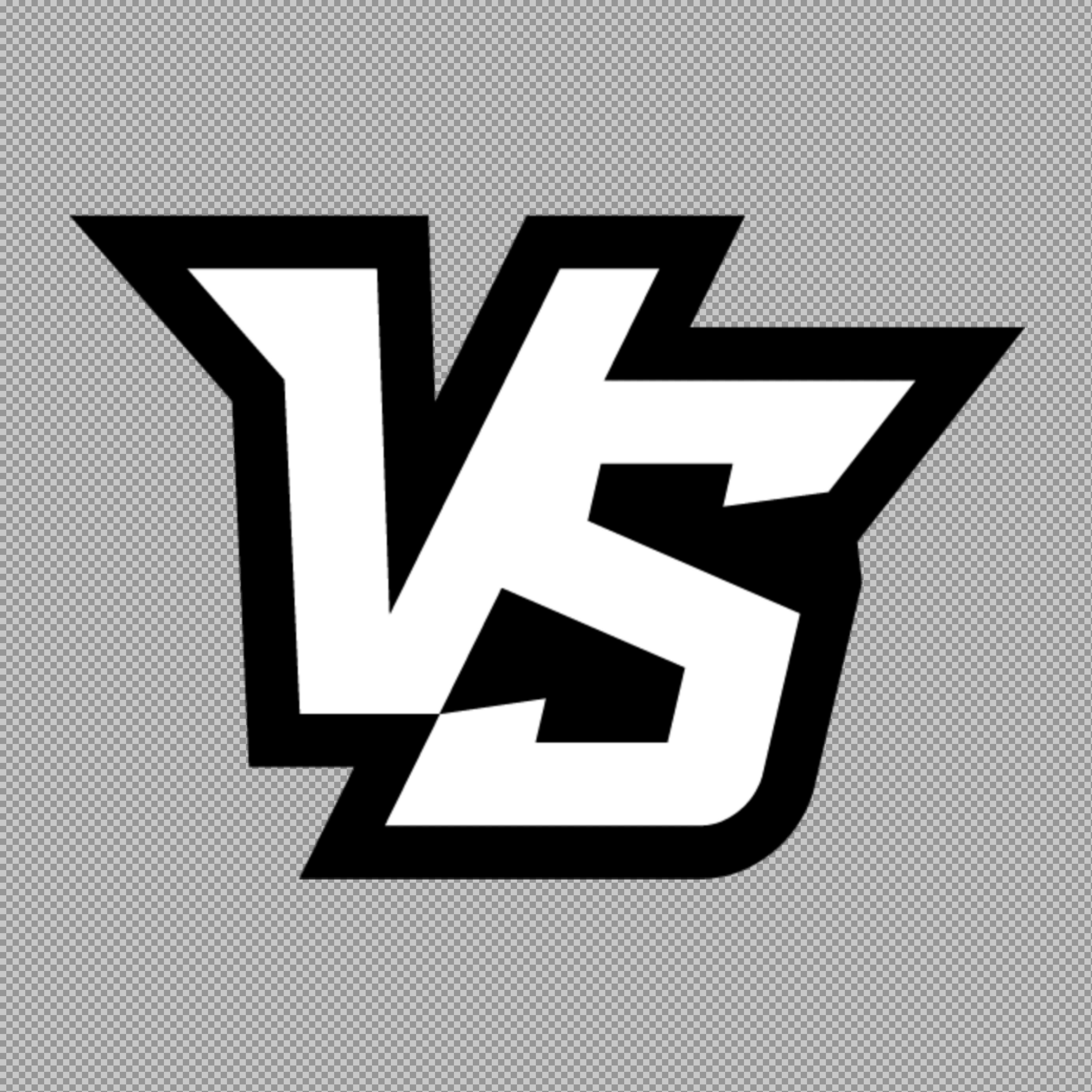 Bold VS Logo PNG | Stylized Monogram for Modern Branding...