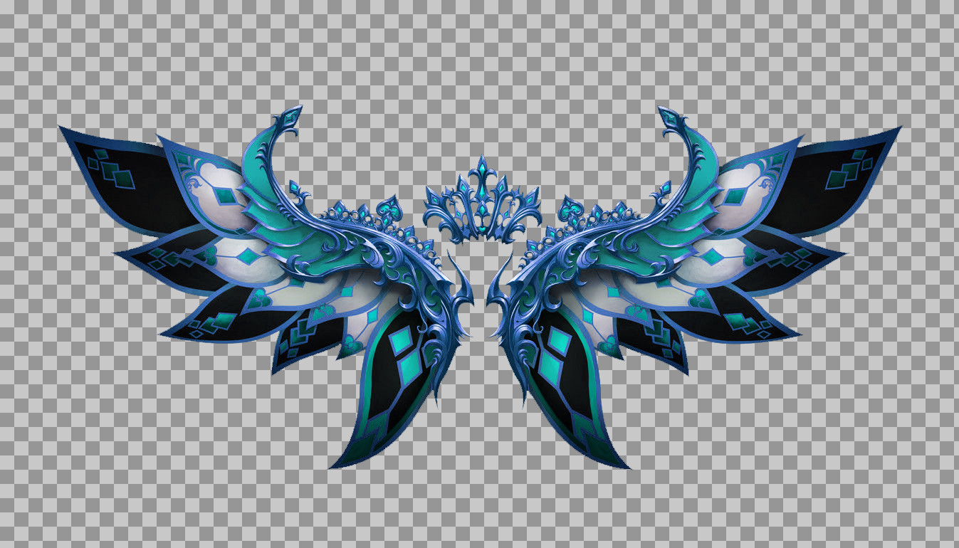 Wings of the Starlit Feast PNG | Genshin Impact Wind Glider