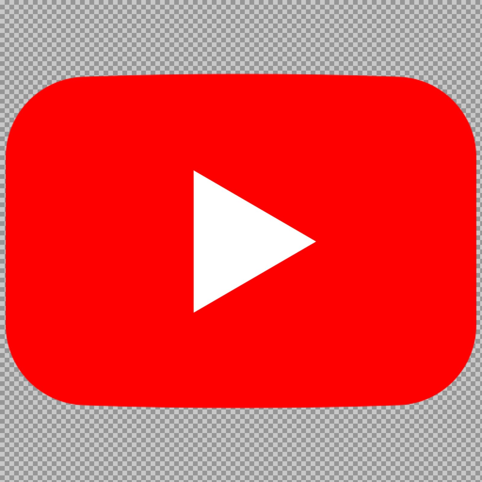 Original Youtube logo icon PNG HD image free download...