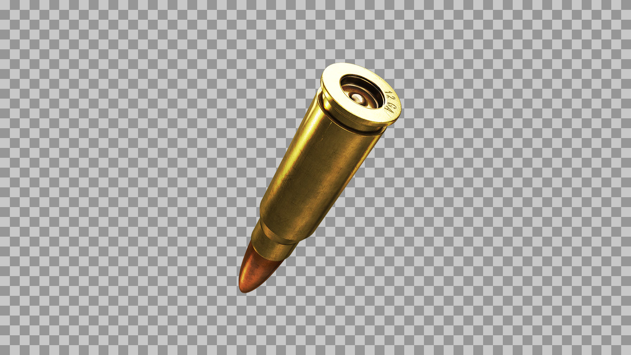 Fictional 12 Gauge Rifle Cartridge | Gaming & Sci-Fi Asset PNG...