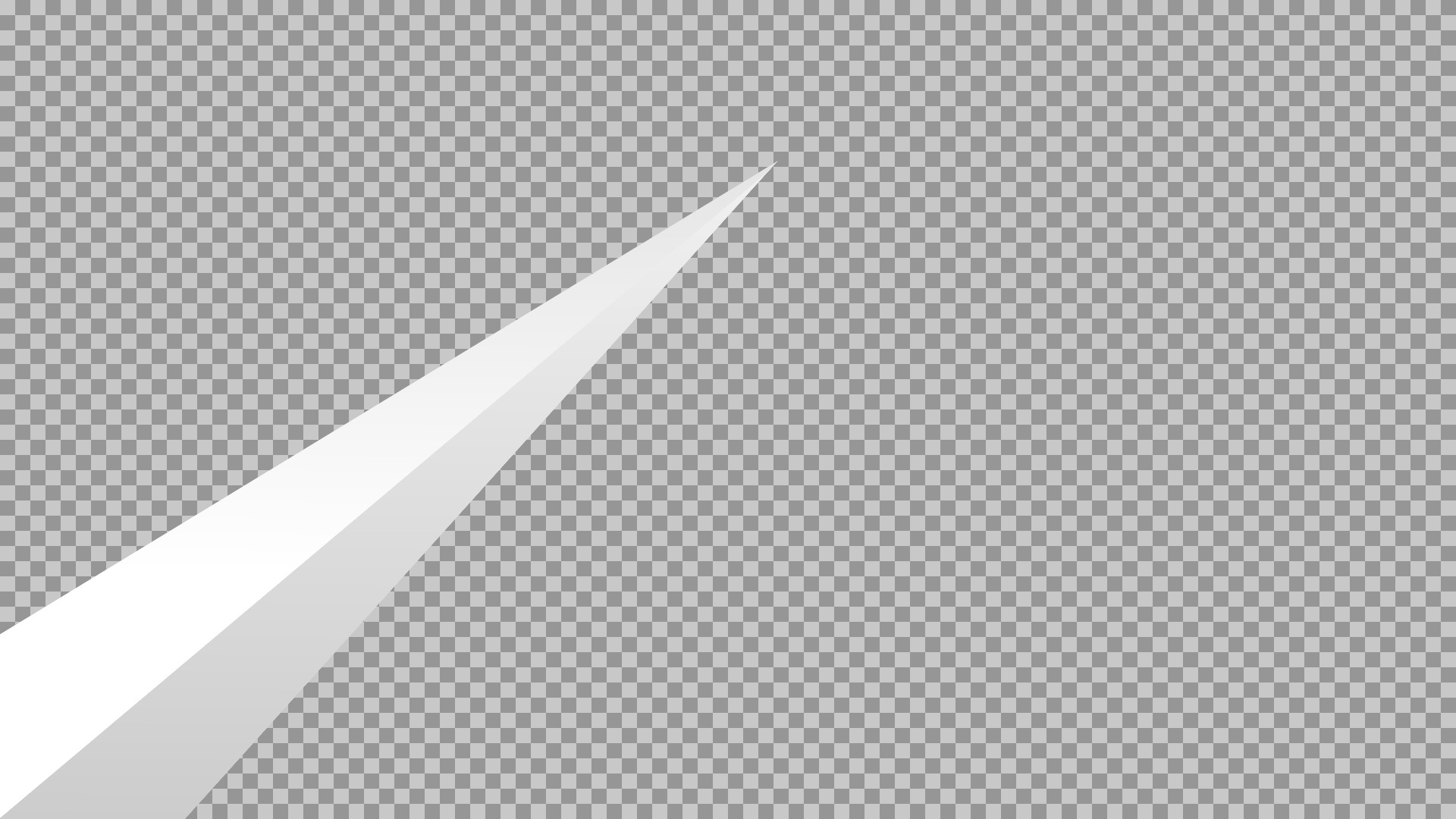 Sharp Geometric Graphic | Black & White Abstract PNG