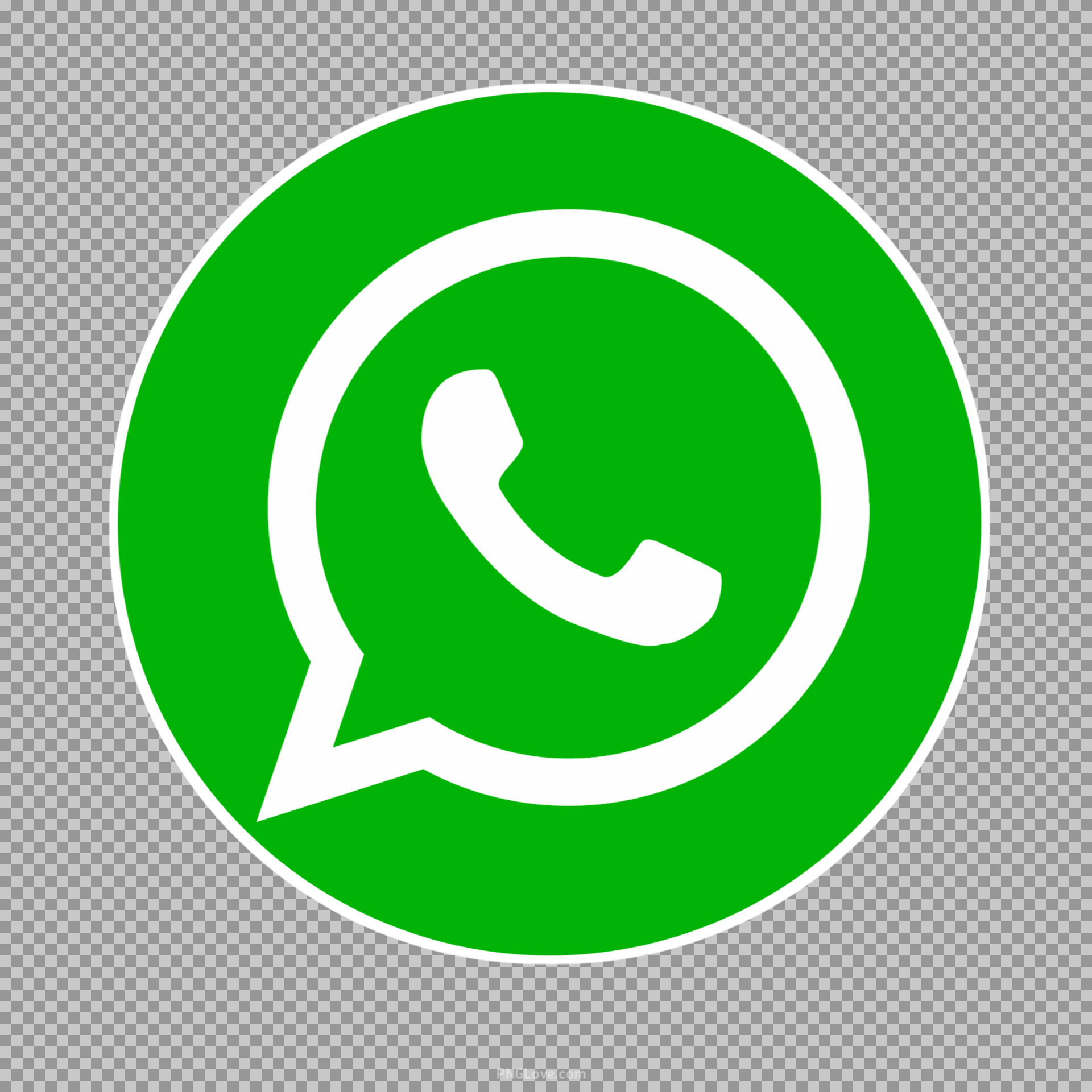 WhatsApp logo high quality PNG image download