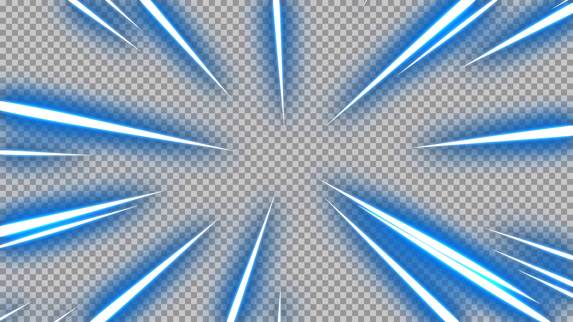 Blue Speed Lines PNG | Anime Radial Zoom Overlay Background...