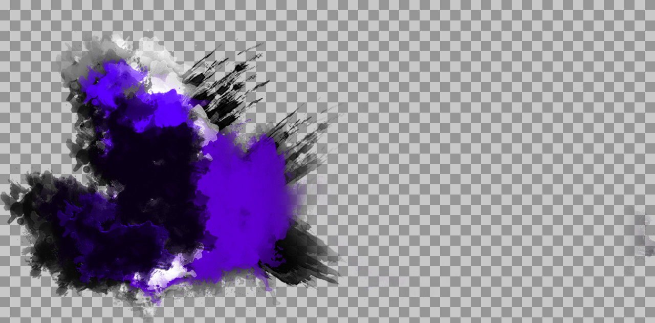 Abstract Purple Watercolor Splash PNG | Grunge Ink Background Overlay...