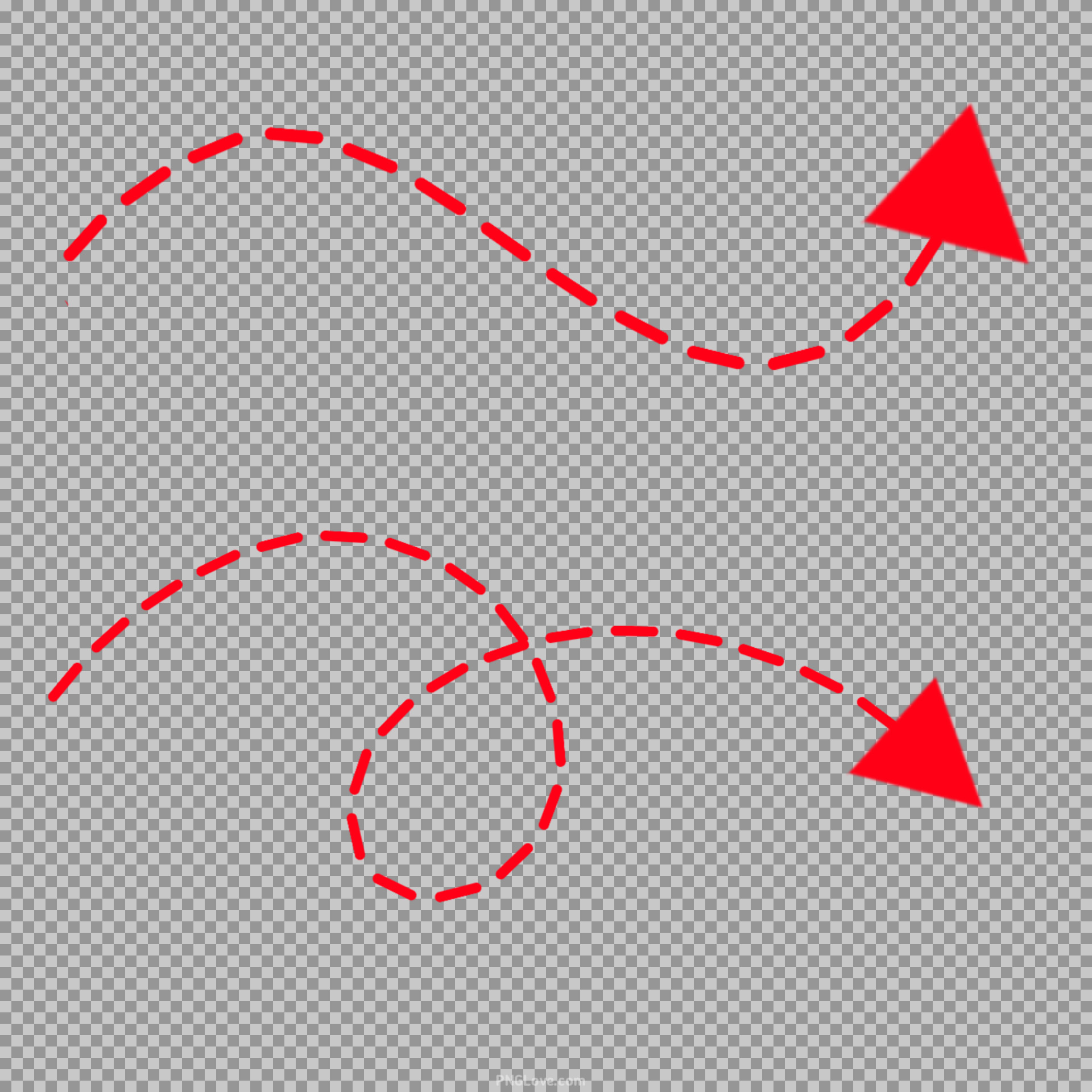 Dot arrow PNG image download