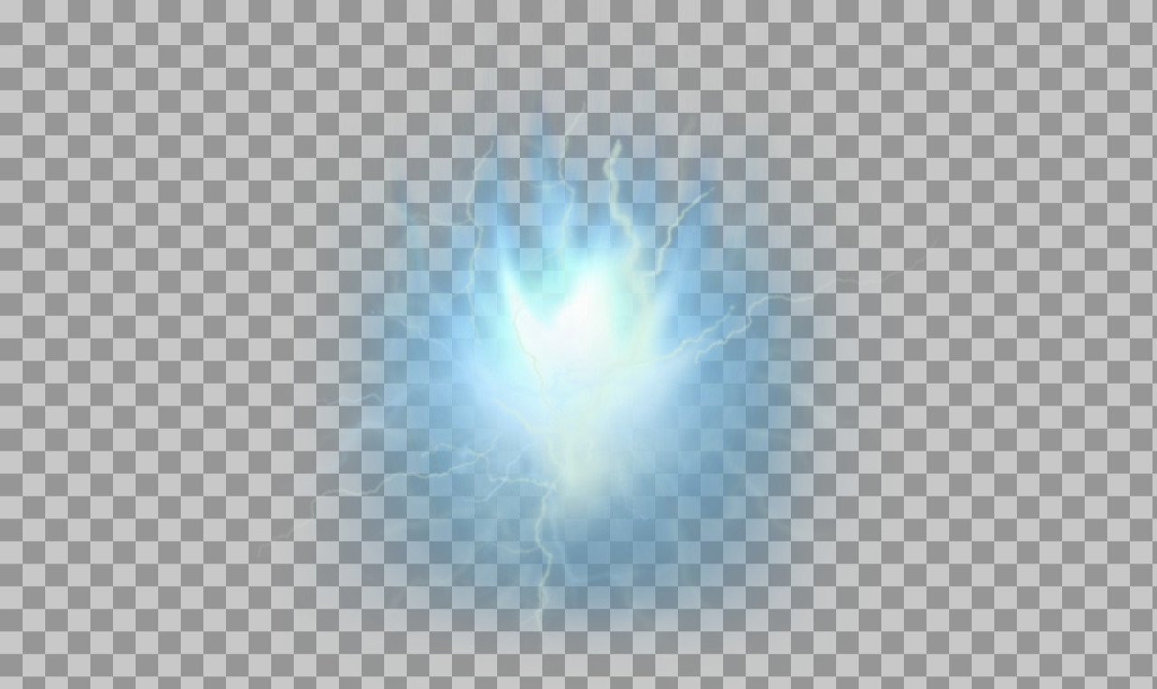 Blue Energy Aura PNG - Glowing Anime Power Effect...